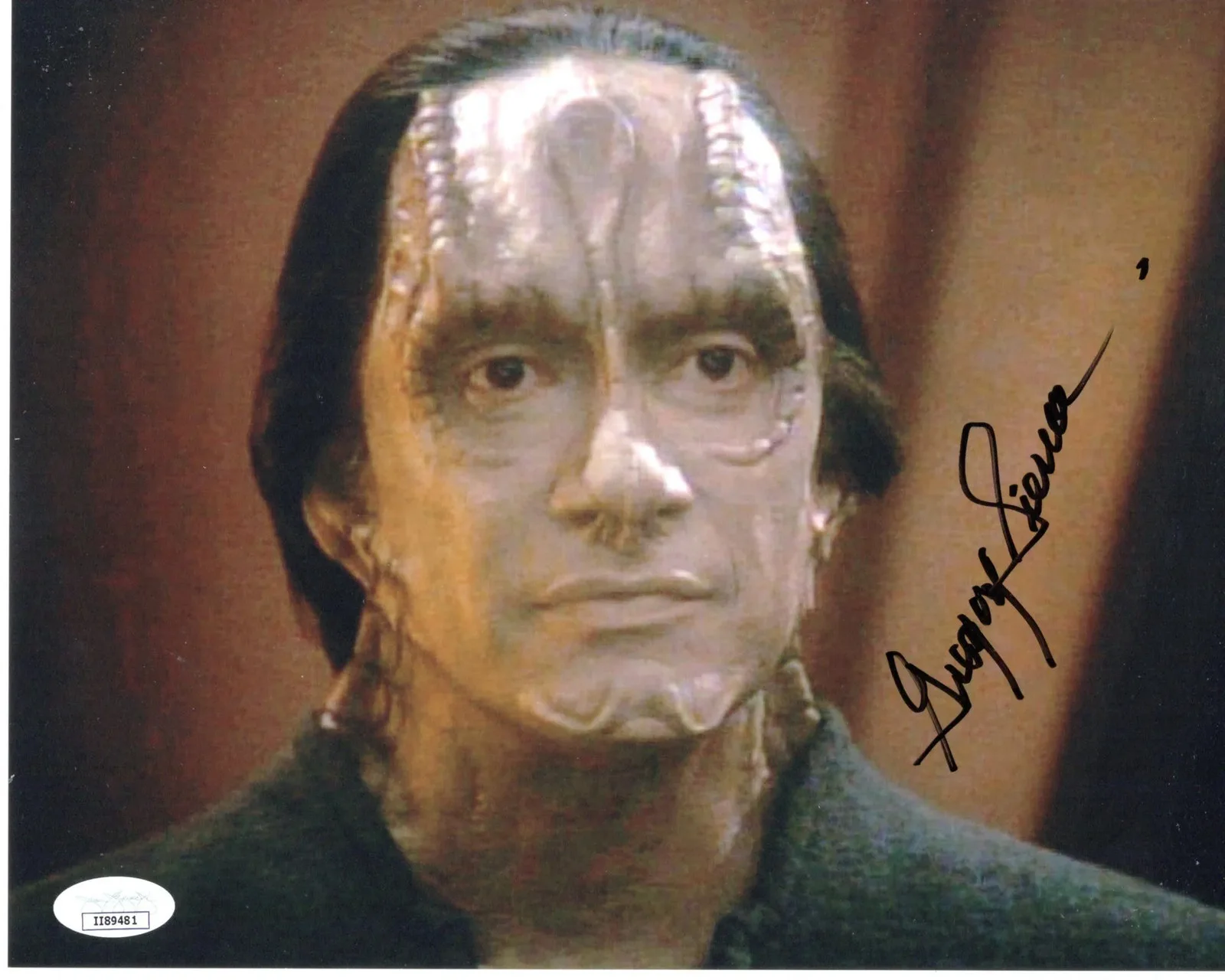 Gregory Sierra — Gregory Sierra signed 8x10 Photo Corbin Entek Star Trek JSA Authentication