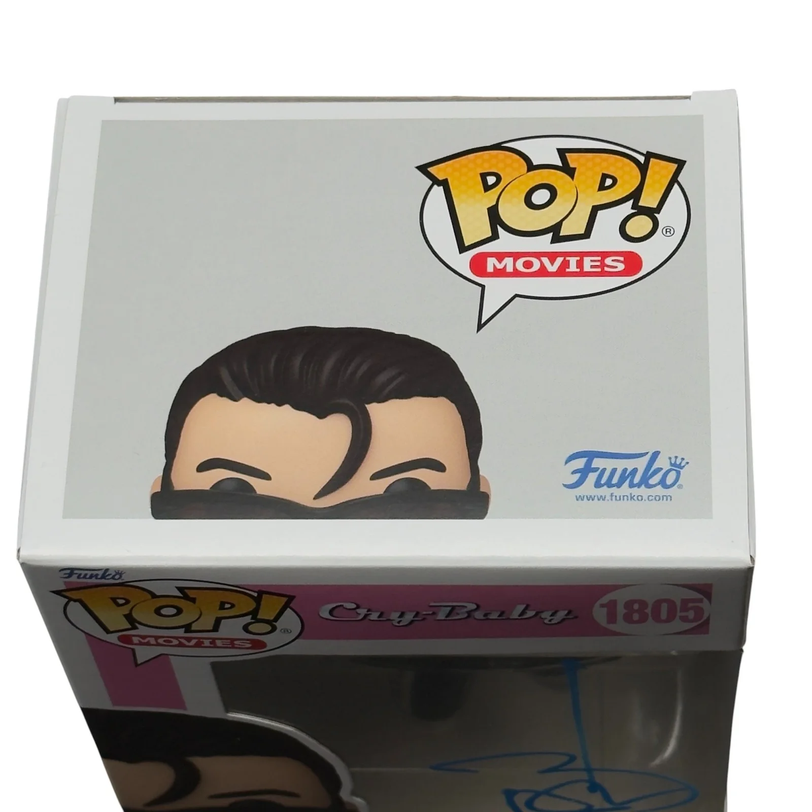 Johnny Depp — Johnny Depp Signed Wade Cry Baby Walker Funko Pop 1805 Autograph Beckett BAS!!, image 5