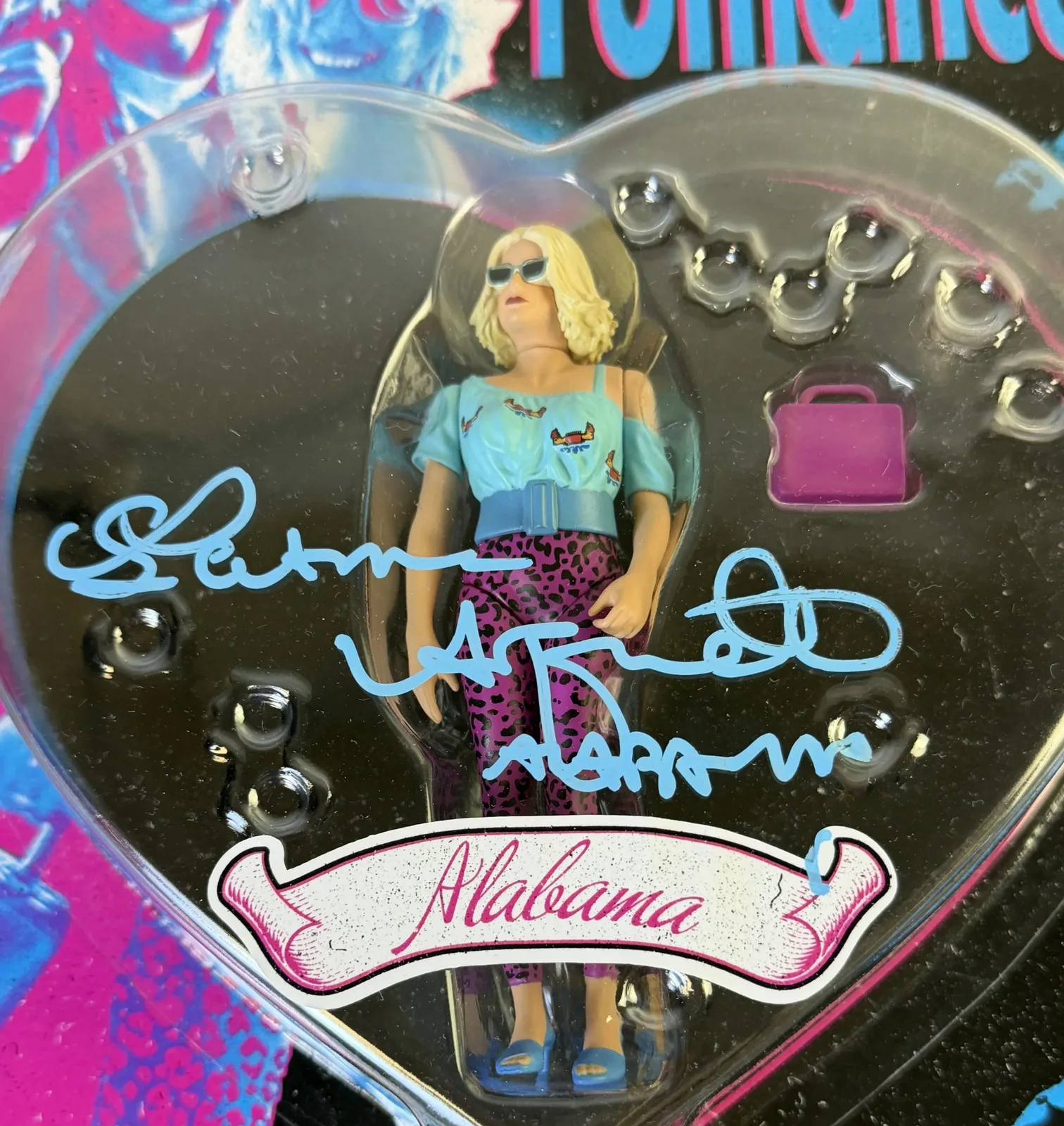 Patricia Arquette — Patricia Arquette signed Action Figure Alabama Worley True Romance TOTS JSA, image 2