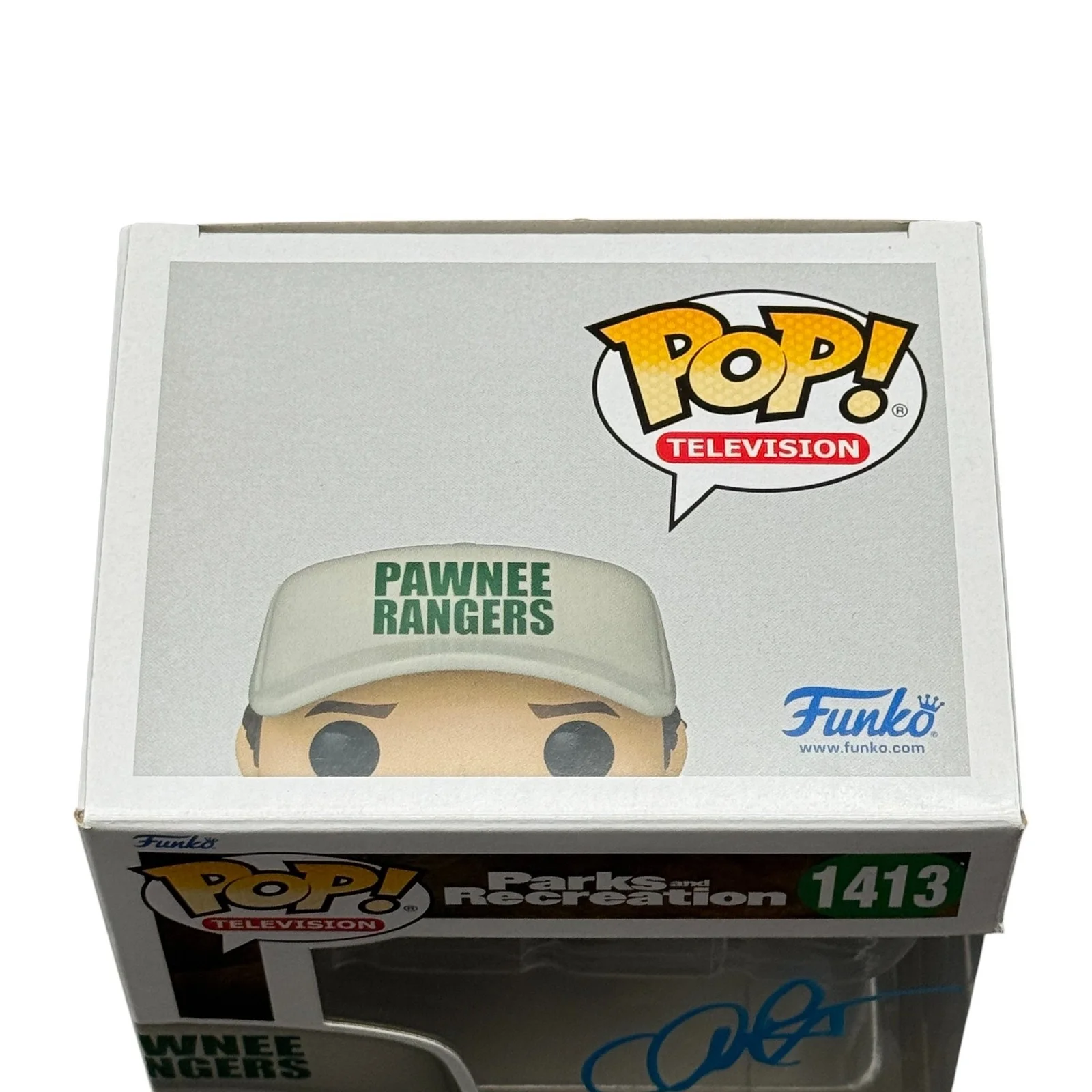 Chris Pratt — Chris Pratt Signed Andy Dwyer Parks & Rec Funko Pop 1413 Autograph Beckett BAS, изображение 5