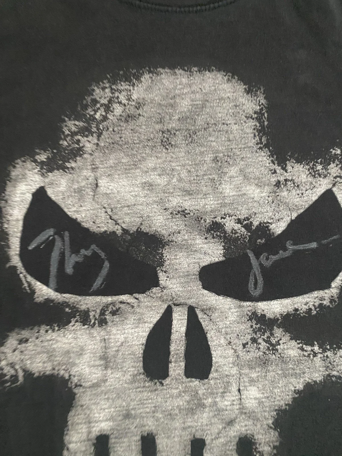 Thomas Jane — Thomas Jane Signed Vintage Punisher Shirt XXL 2004 Jsa Certified, изображение 2