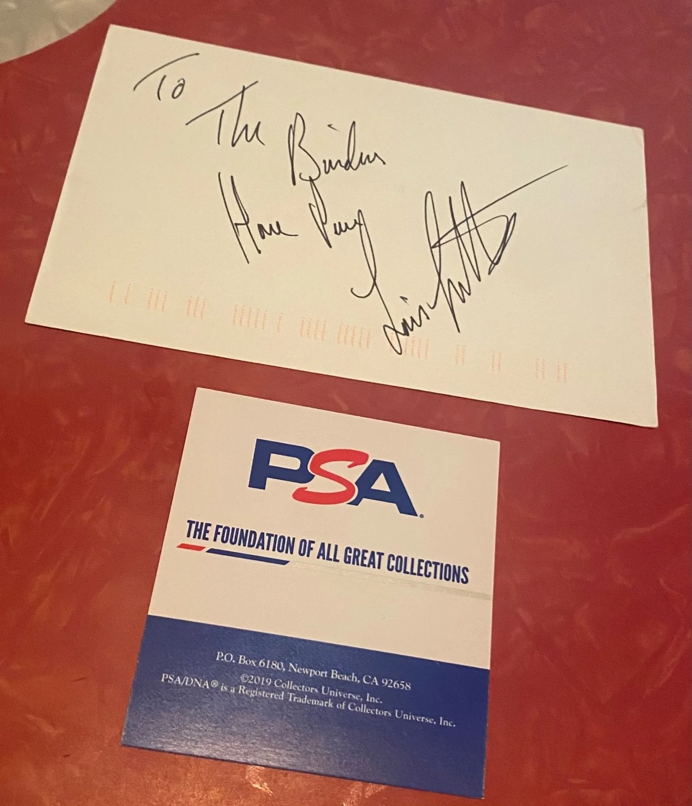 Louis Gossett Jr — Louis Gossett Jr book & autograph, image 3