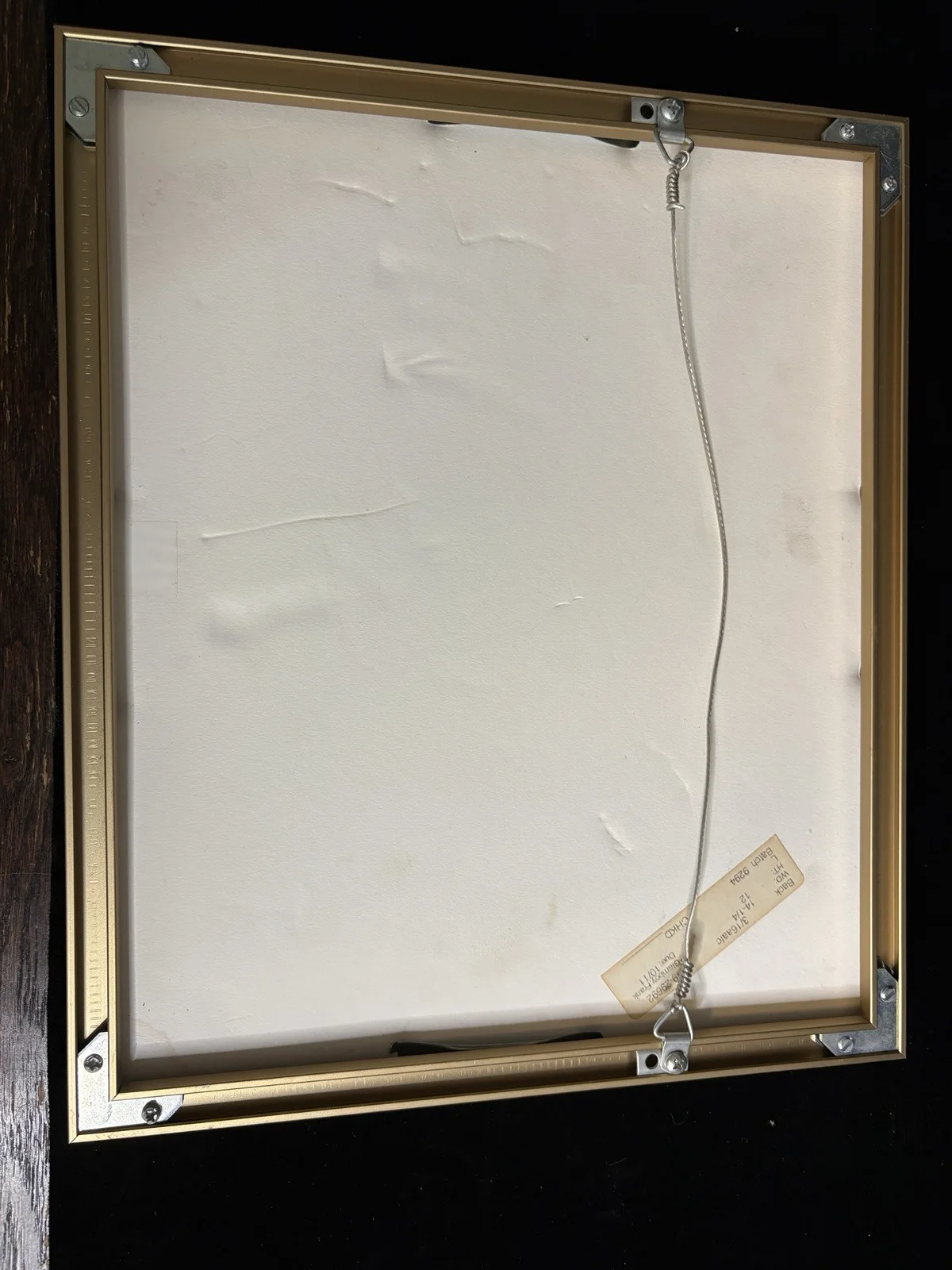 Elizabeth Taylor Signed Vintage Walnut Theatre Playbill & Photo Framed Display, image 3