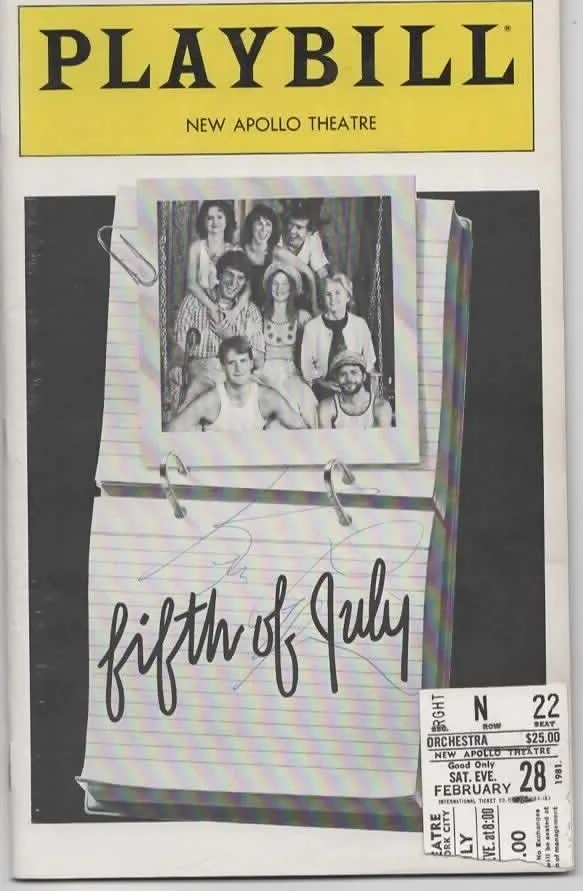 Christopher Reeve — Christopher Reeve autograph JSA COA 1981 Playbill + Jeff Daniels + Swoosie Kurtz, изображение 3