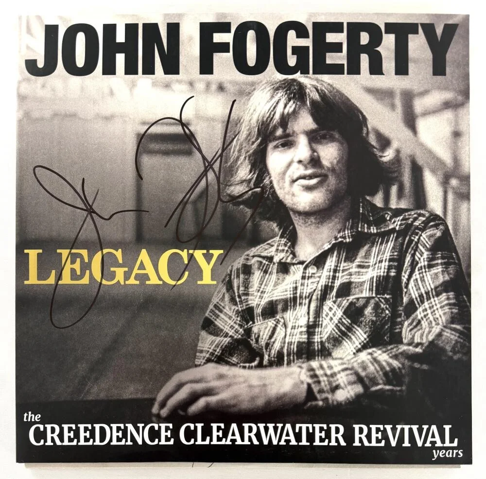 John Fogerty — John Fogerty Creedence Signed Autograph Legacy Album Vinyl Record w/ Beckett COA