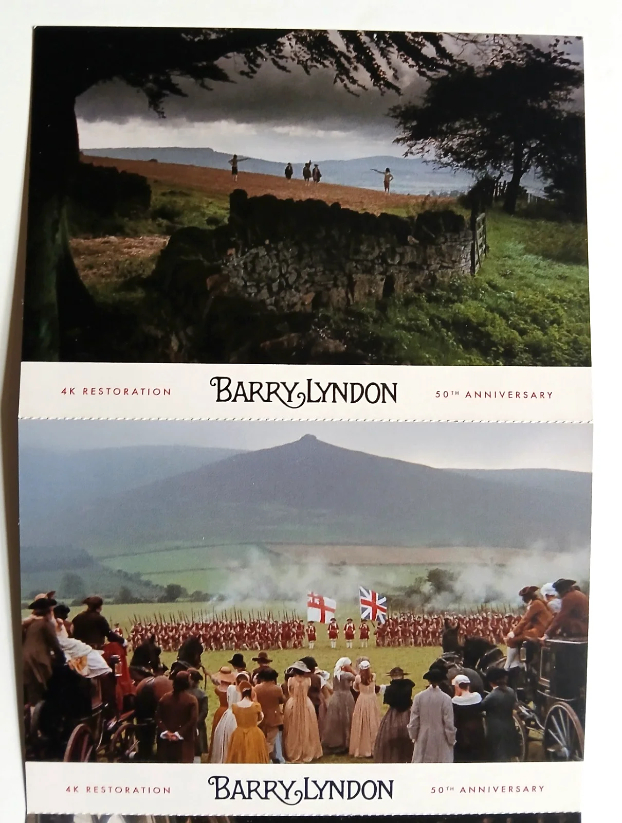 Barry Lyndon Stanley Kubrick 50th Anniversary Projection Notes & Film Postcards, изображение 3