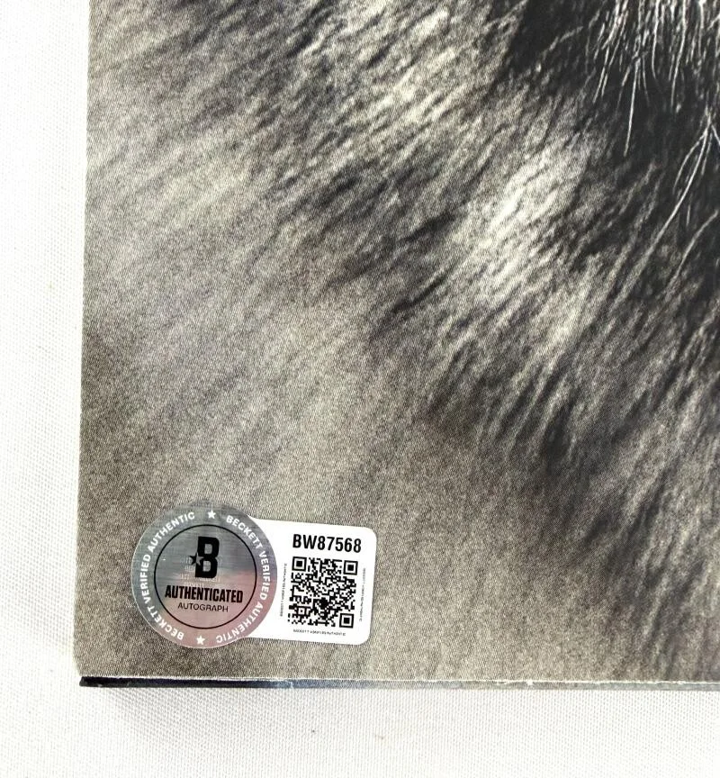 Jared Leto, Shannon Leto — Thirty Seconds to Mars Signed Autograph This is War Album Record w/ Beckett COA, image 3