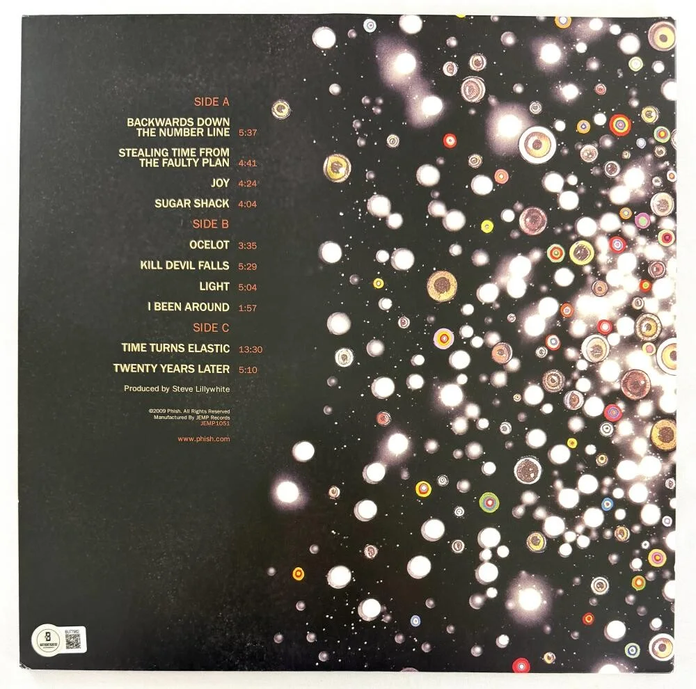 Trey Anastasio — Trey Anastasio Signed Autograph Phish Joy Album Vinyl Record LP w/ Beckett COA, image 2