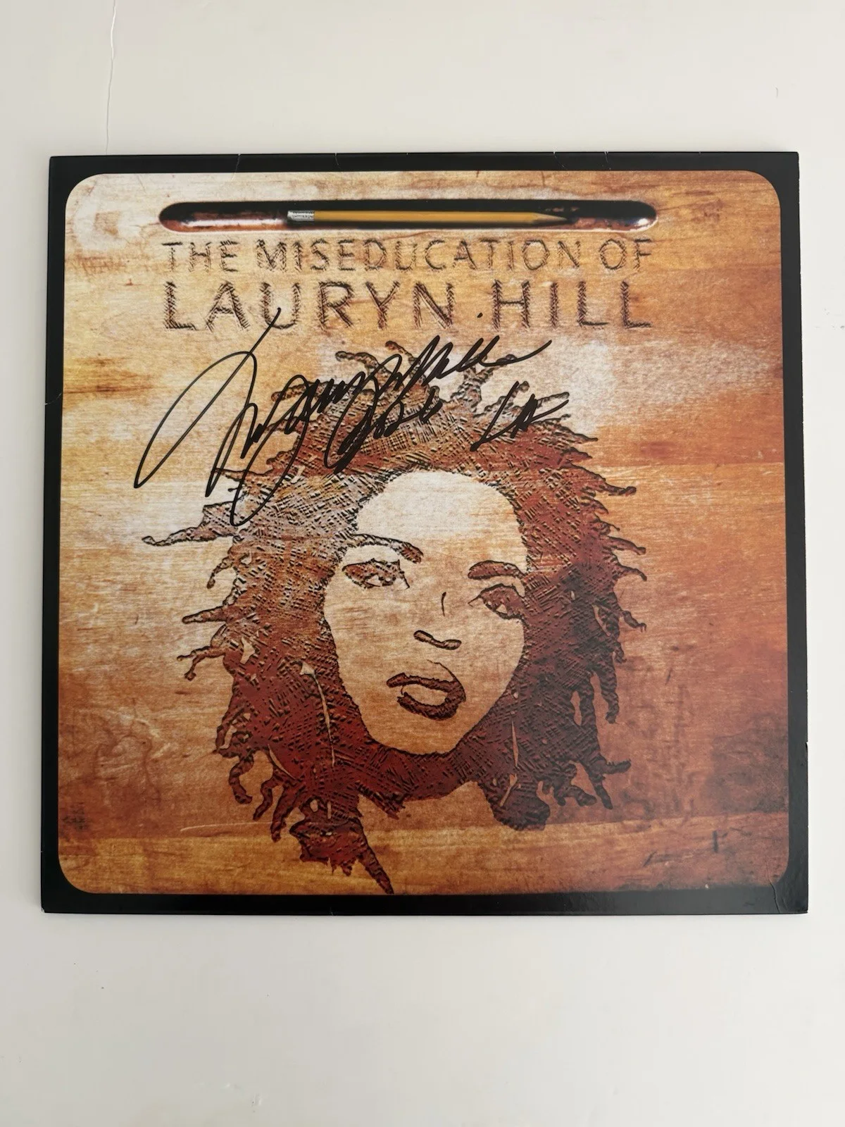 Lauryn Hill The Miseducation Of Lauryn Hill Signed Vinyl Beckett Authenticated, изображение 2
