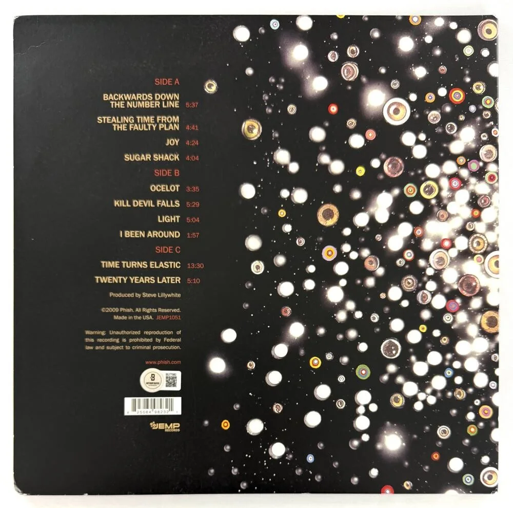 Trey Anastasio — Trey Anastasio Phish Signed Autograph Joy Album Vinyl Record w/ Beckett COA, image 2