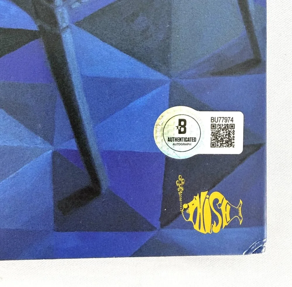 Trey Anastasio — Trey Anastasio Phish Signed Autograph Rift Album Vinyl Record LP w/ Beckett COA, изображение 3