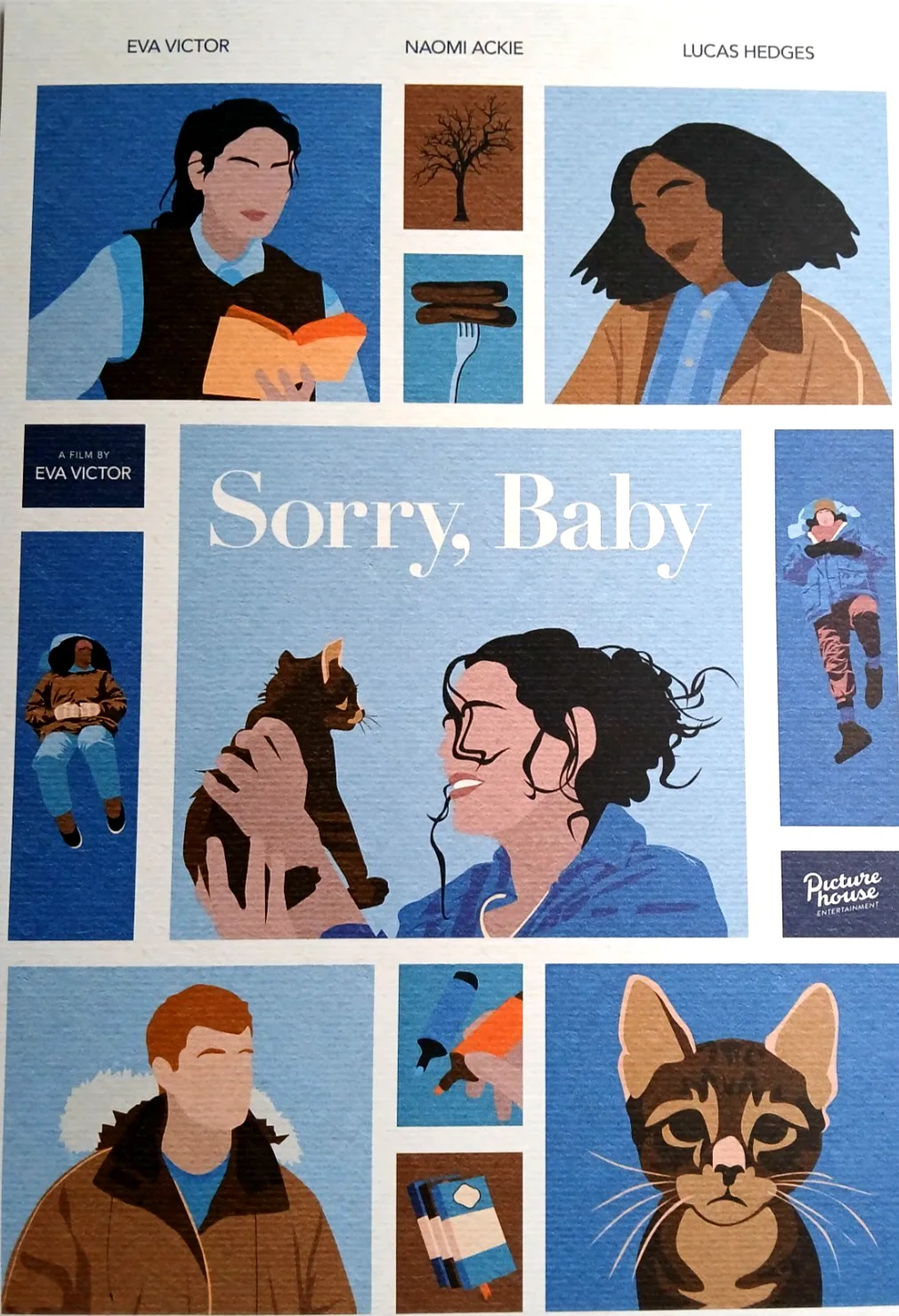 Sorry Baby 2025 Movie Film Poster - A3 Size - Eva Victor Naomi Ackie, изображение 3