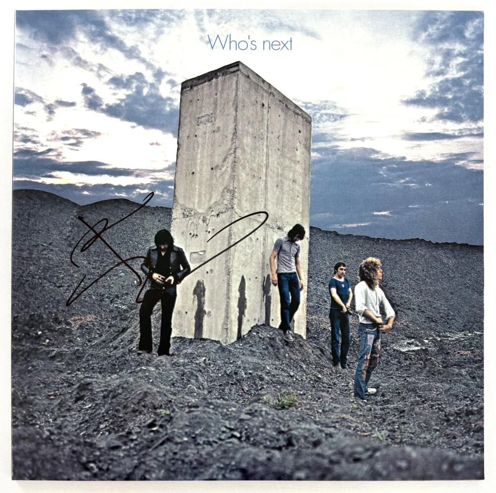 Roger Daltrey — Roger Daltrey The Who Signed Autograph My Generation Album Record w/ Beckett COA, image 3