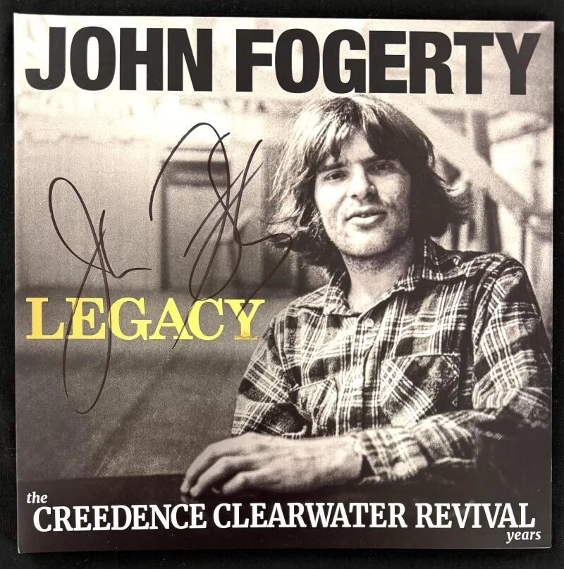 John Fogerty — John Fogerty Signed Autograph CCR Legacy Album Vinyl Record LP - Beckett COA