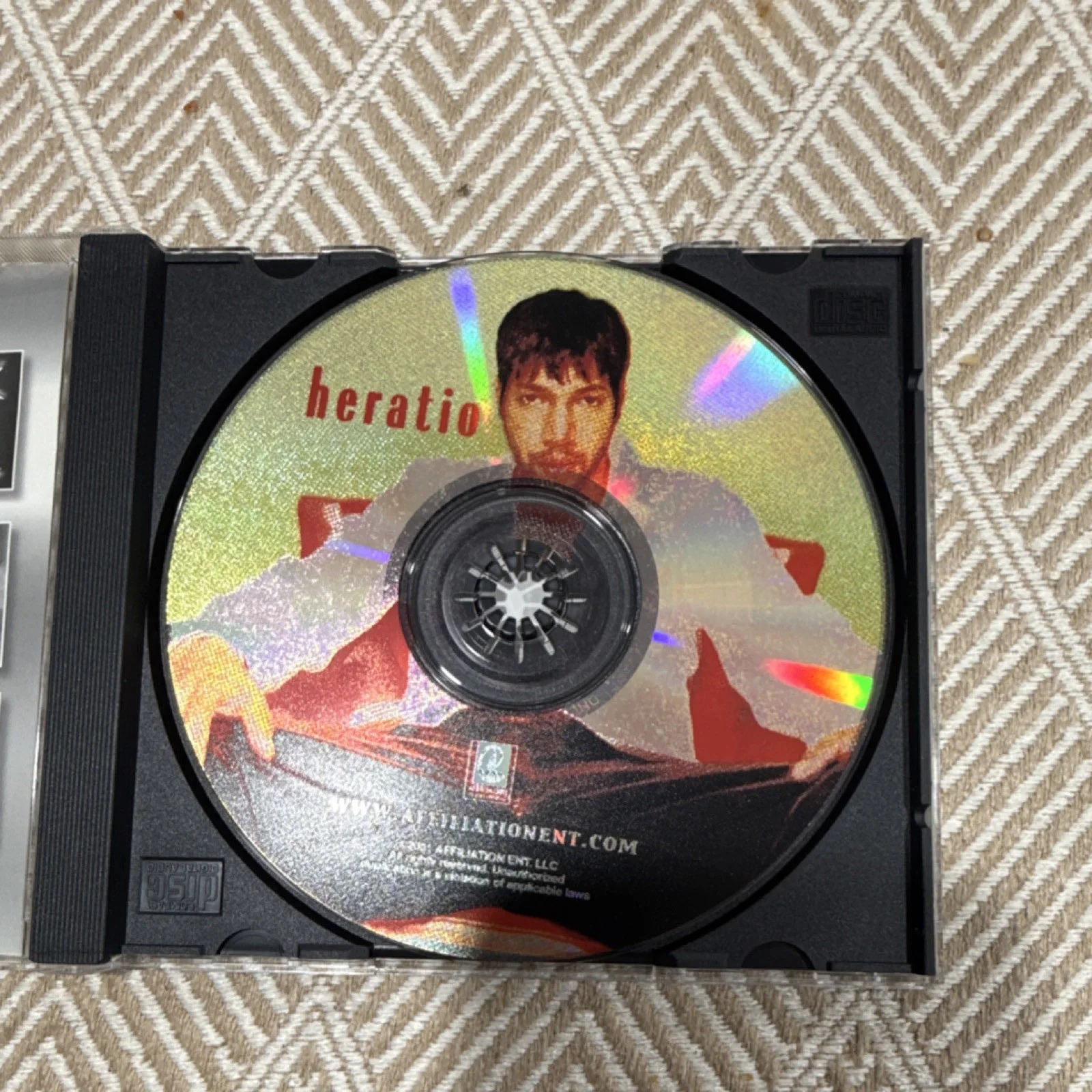 Heratio Autographed Original CD & Booklet 2001 Signed Music, image 2