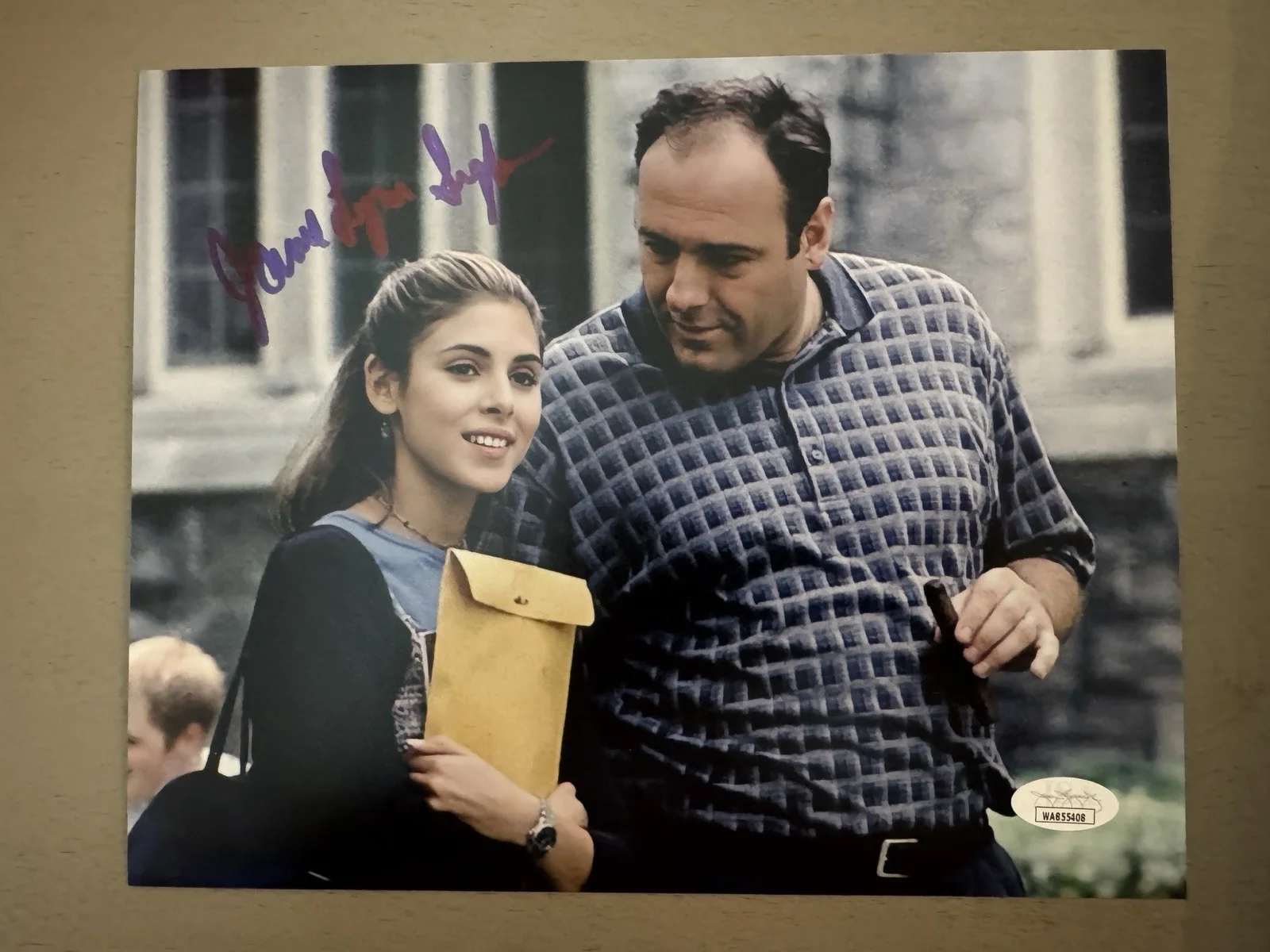 JAMIE-LYNN SIGLER — JAMIE-LYNN SIGLER SIGNED 'THE SOPRANOS' MEADOW 8 x 10 PHOTO TONY SOPRANO JSA COA, изображение 5