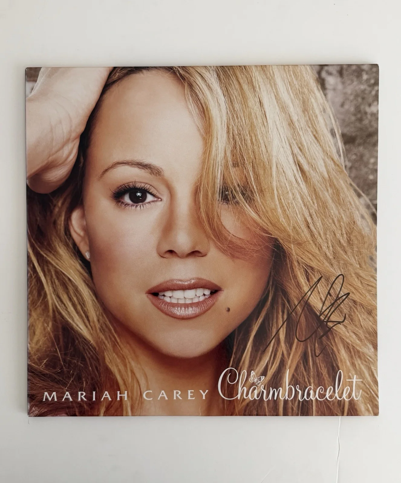 Mariah Carey Charmbracelet Vinyl Signed Beckett Authentication Autograph, изображение 2
