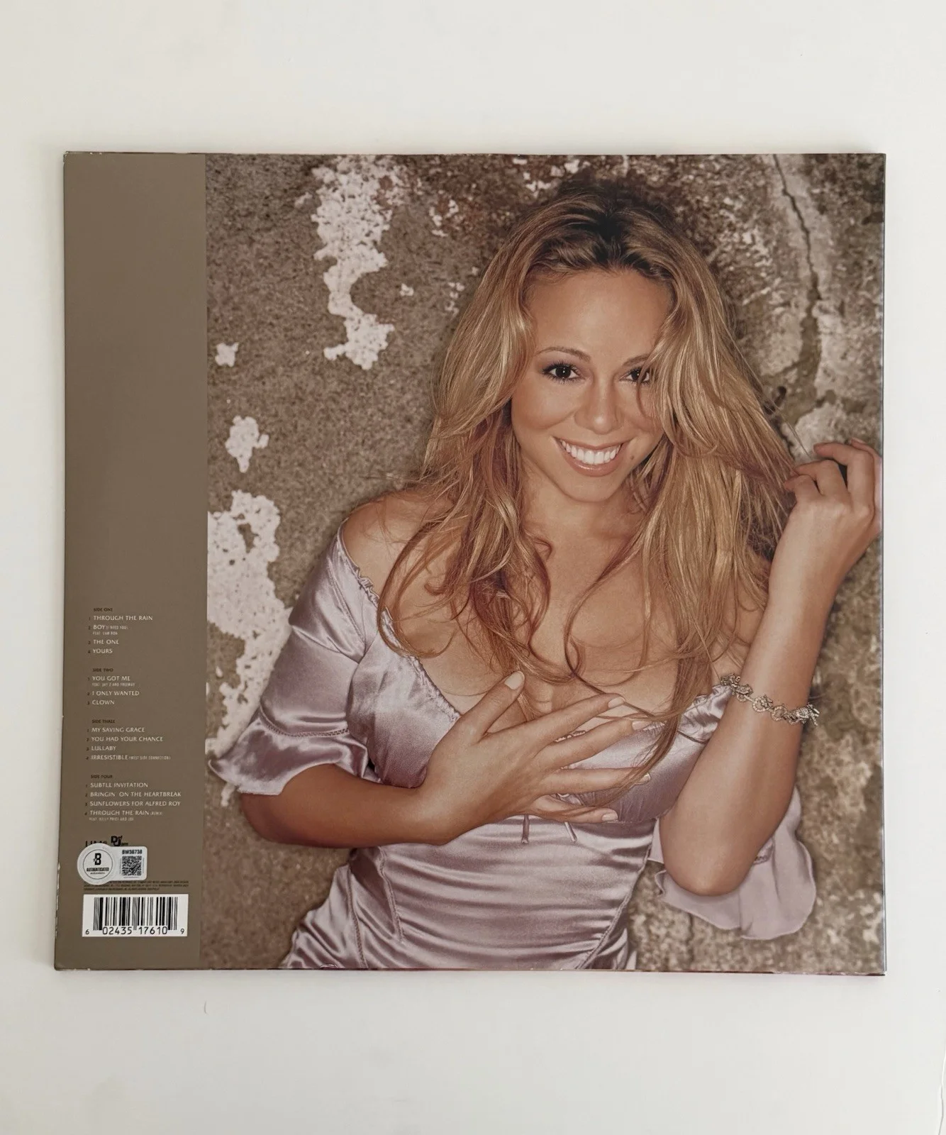 Mariah Carey Charmbracelet Vinyl Signed Beckett Authentication Autograph, изображение 3
