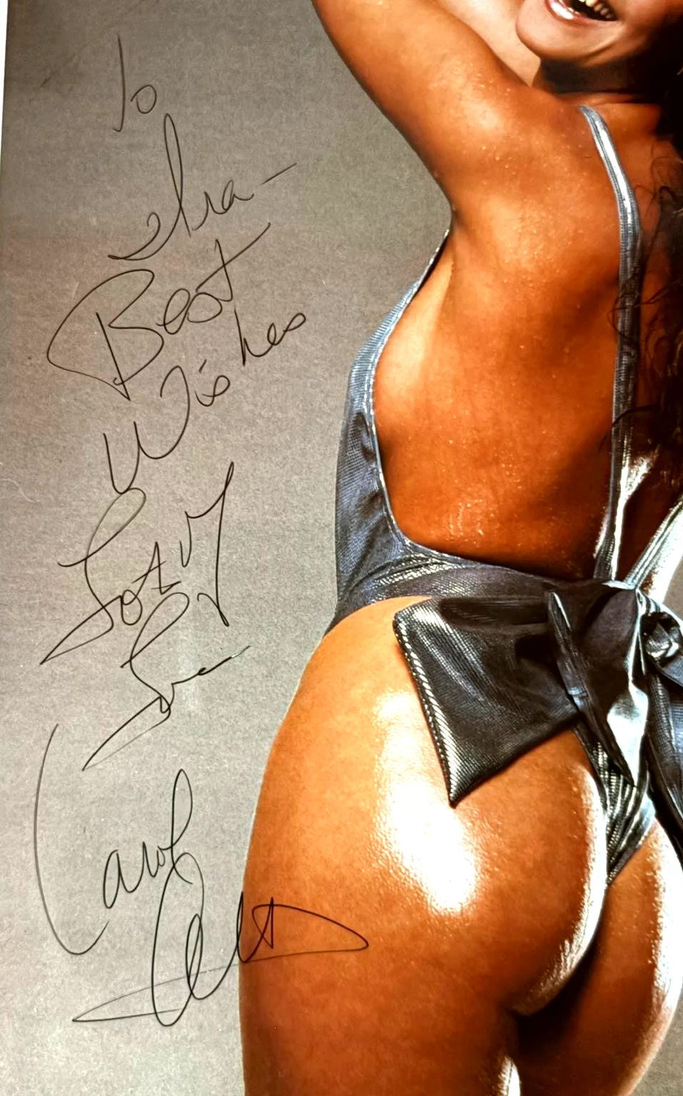 Carol Alt — CAROL ALT SIGNED AUTOGRAPHED 8X10 PHOTO SEXY SPORTS ILLUSTRATED MODEL PSA COA, изображение 2