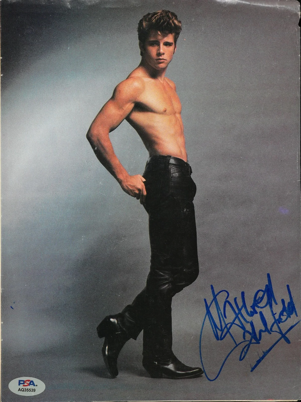 Maxwell Caufield — MAXWELL CAUFIELD SIGNED AUTOGRAPHED 8X10 PHOTO DYNASTY THE COLBYS GREASE PSA COA, image 2