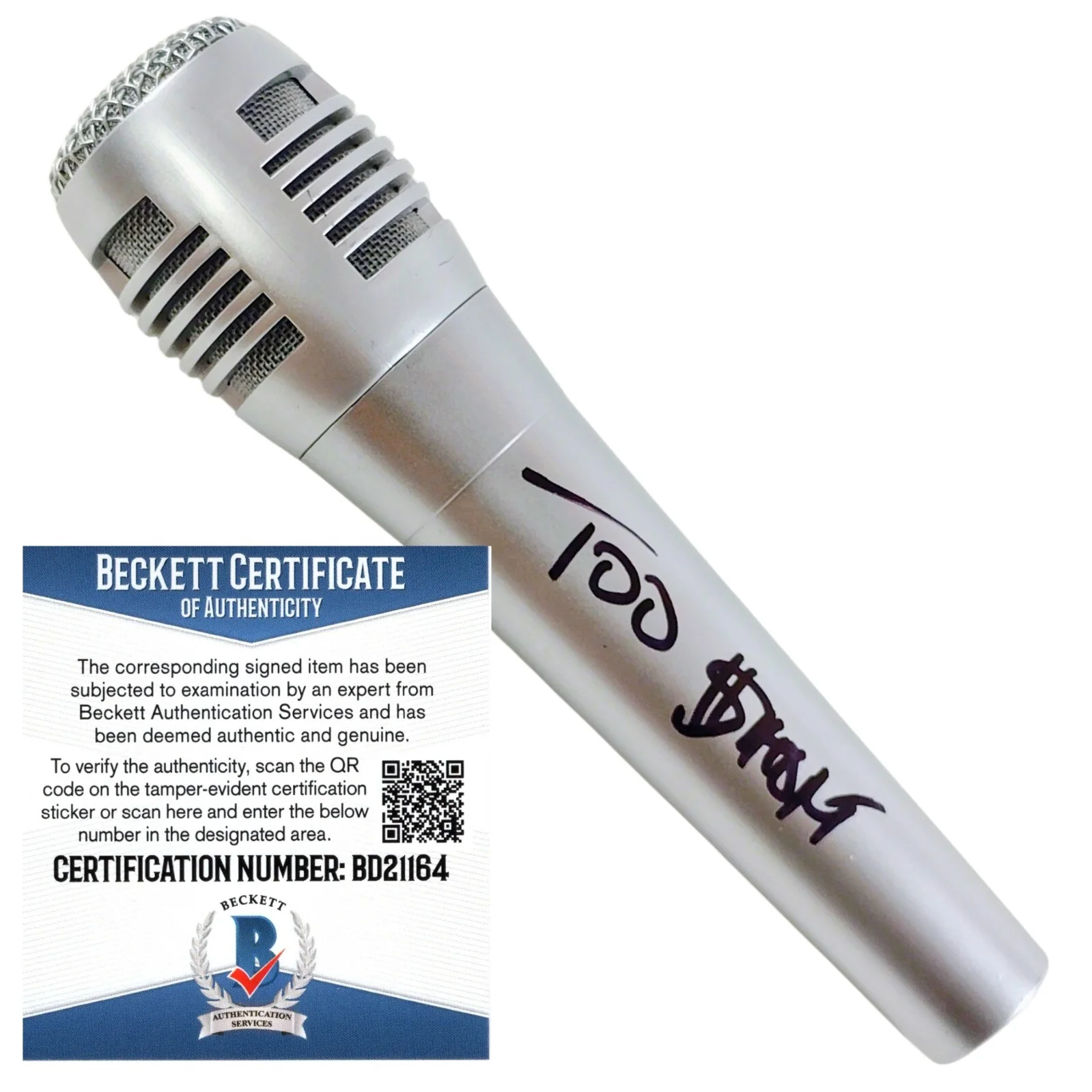 Too Short — Too Short Signed Microphone Mt Westmore Beckett BAS COA Photo Proof Rap Hip Hop, image 2