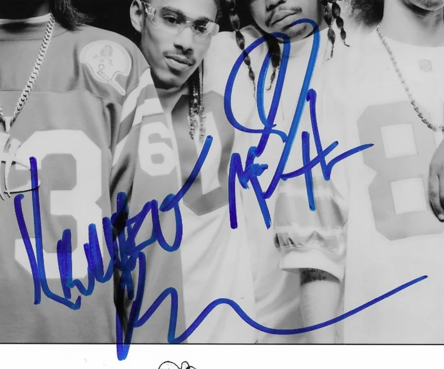 Wish Bone, Krayzie Bone — Bone Thugs N Harmony Signed 8x10 Photo Wish Bone Krayzie Beckett BAS COA Rap, изображение 3