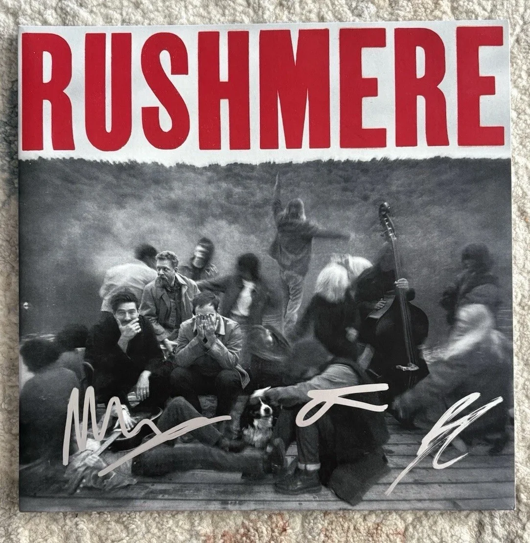 Mumford & Sons Complete Band Signed Autographed Rushmere Vinyl Album JSA COA!, изображение 3