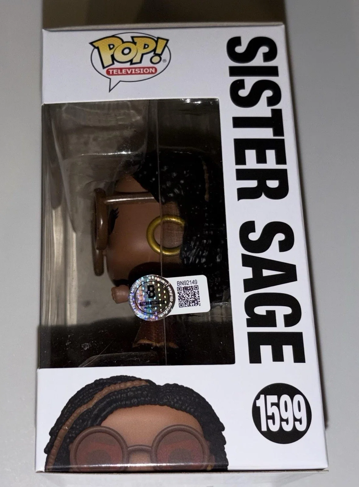 Susan Heyward Signed Sister Sage The Boys Funko BAS Beckett, image 2