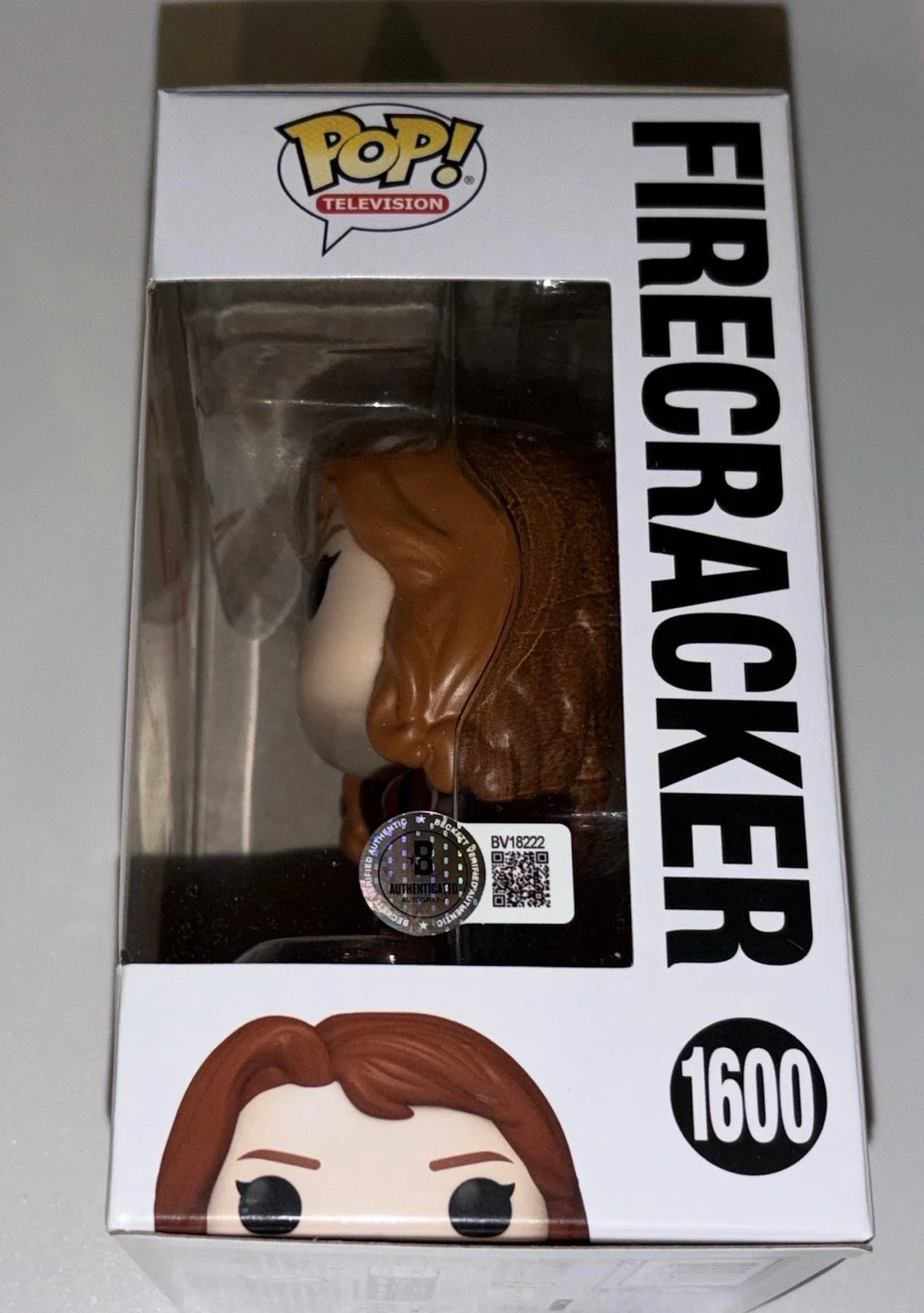 Valorie Curry Signed Firecracker The Boys Funko BAS Beckett, image 2