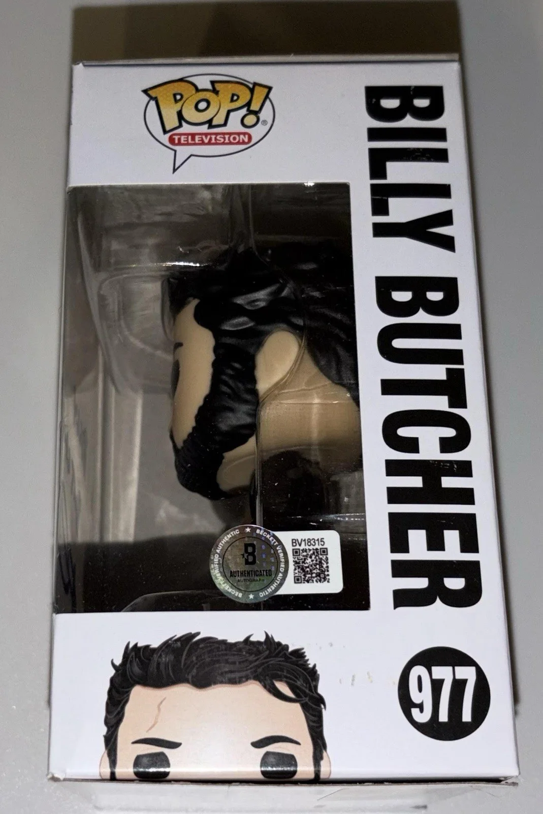 Karl Urban Signed Butcher The Boys Funko BAS Beckett, image 2