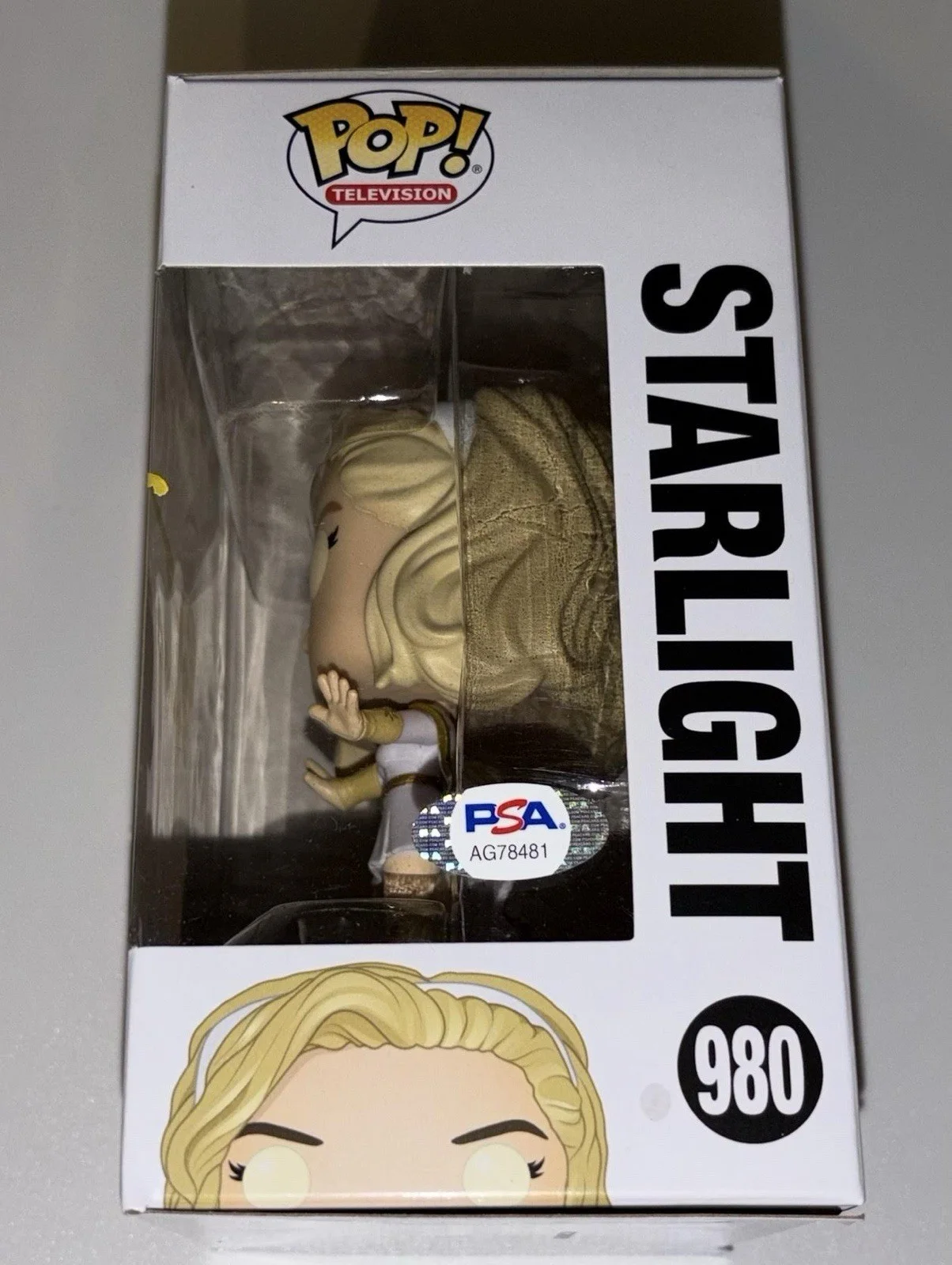 Erin Moriarty Signed Starlight Funko The Boys PSA, image 2