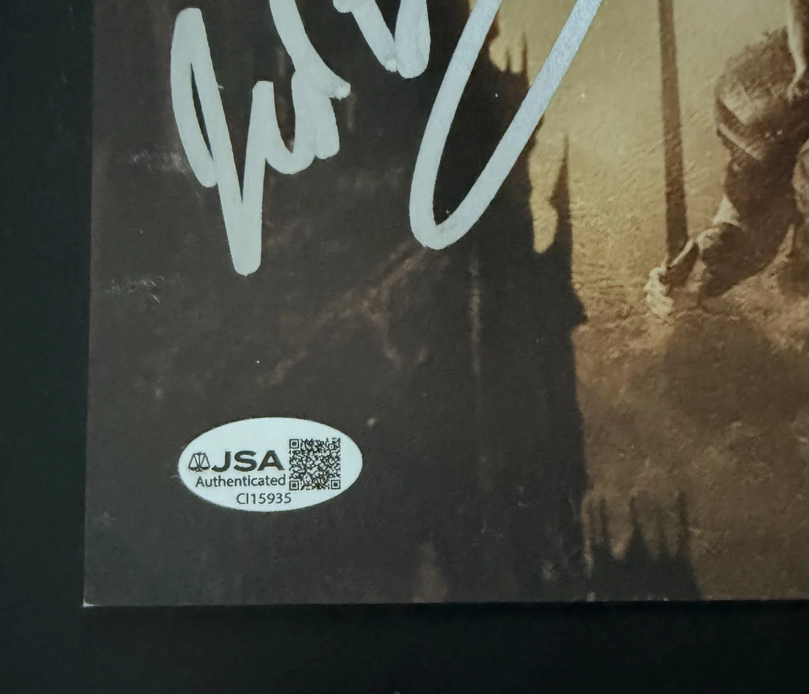 ELIJAH WOOD +3 SIGNED ‘LOTR: THE TWO TOWERS’ SIGNED 12X18 MOVIE POSTER JSA COA, изображение 3