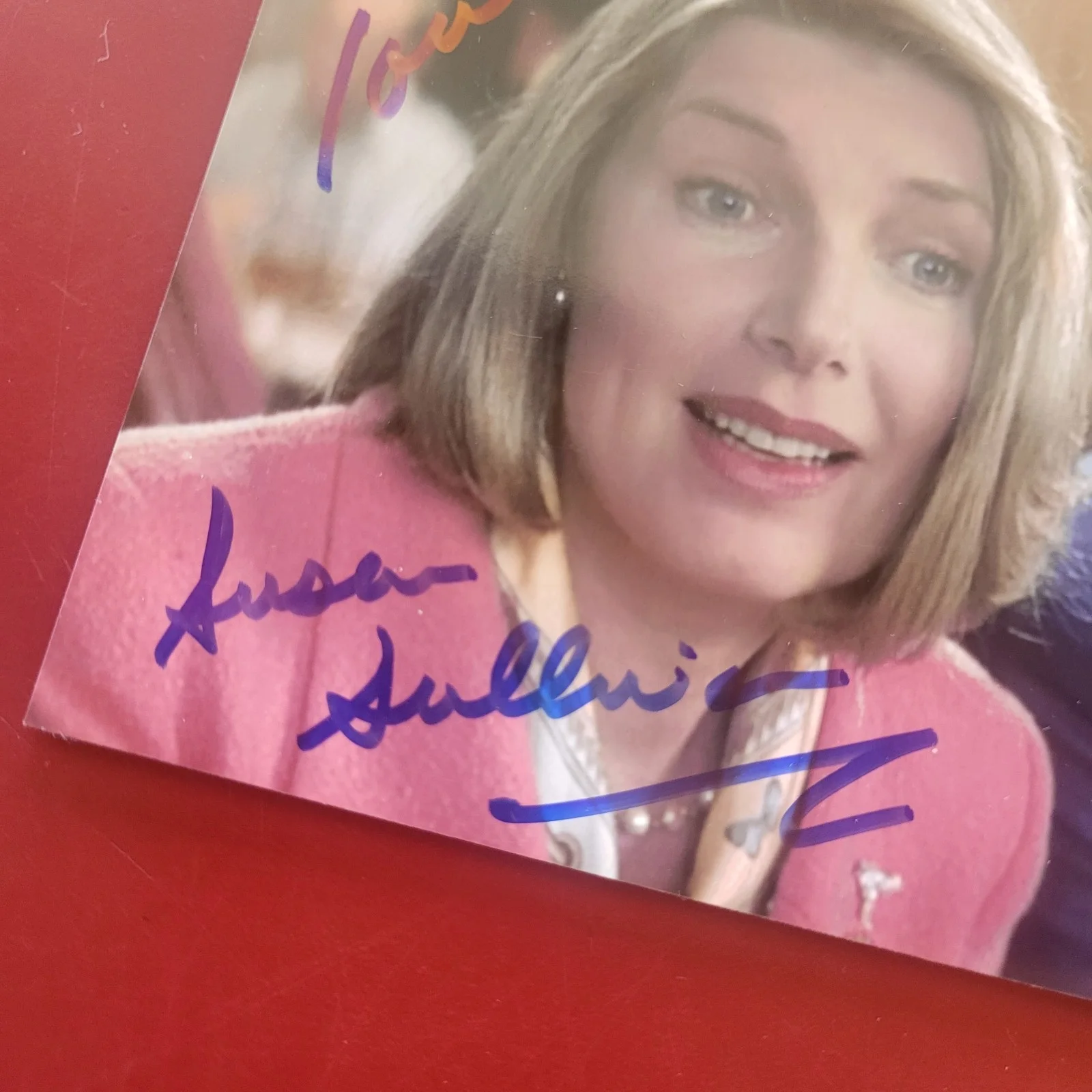 Susan Sullivan — Susan Sullivan My Best Friend's Wedding Hand Signed 4x6 Autograph, изображение 3