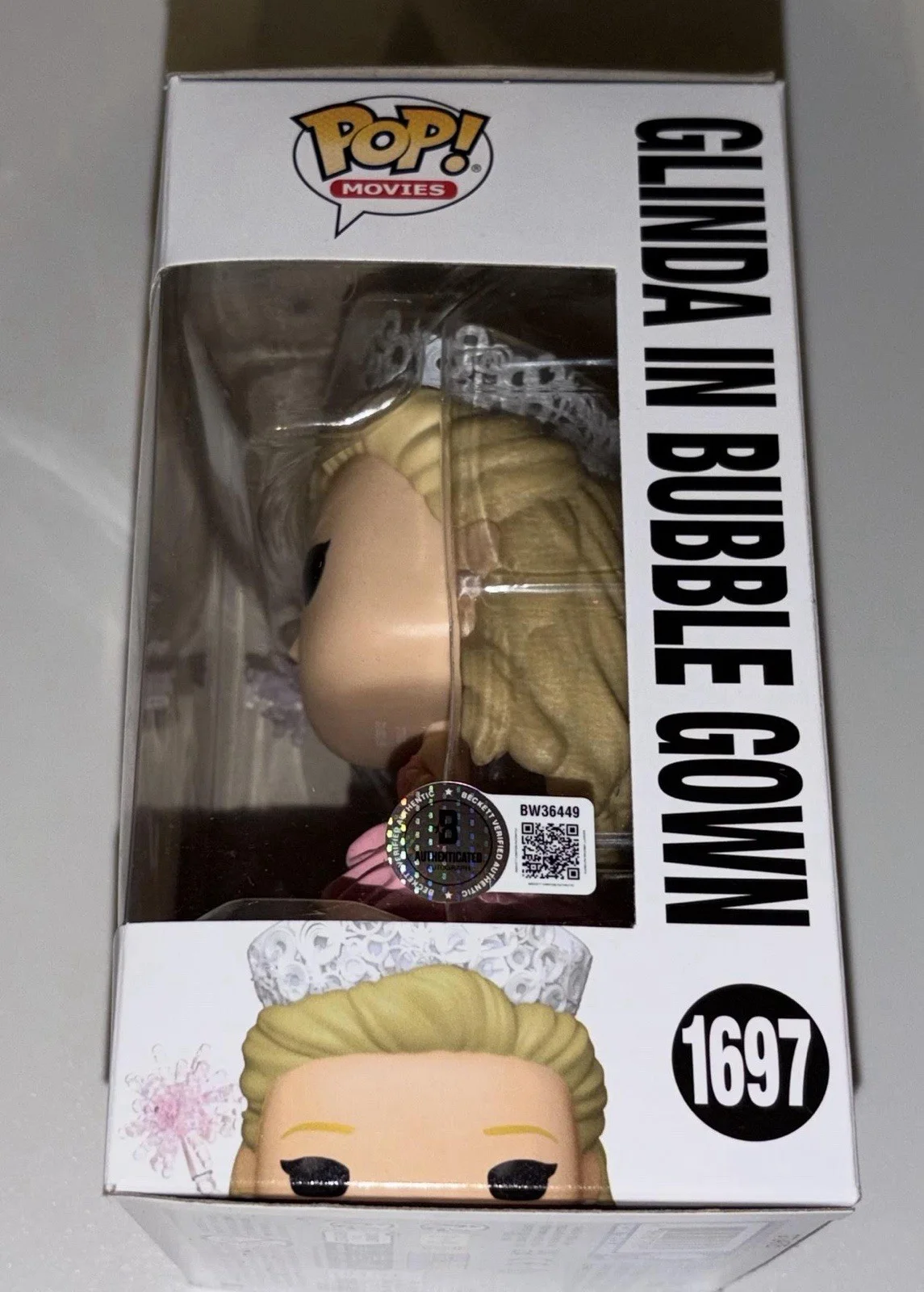 Ariana Grande Signed Wicked Glinda Funko BAS Beckett, изображение 2