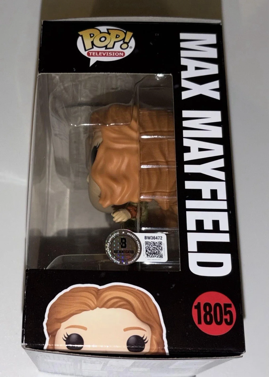 Sadie Sink Signed Max Stranger Things Funko BAS Beckett, image 2