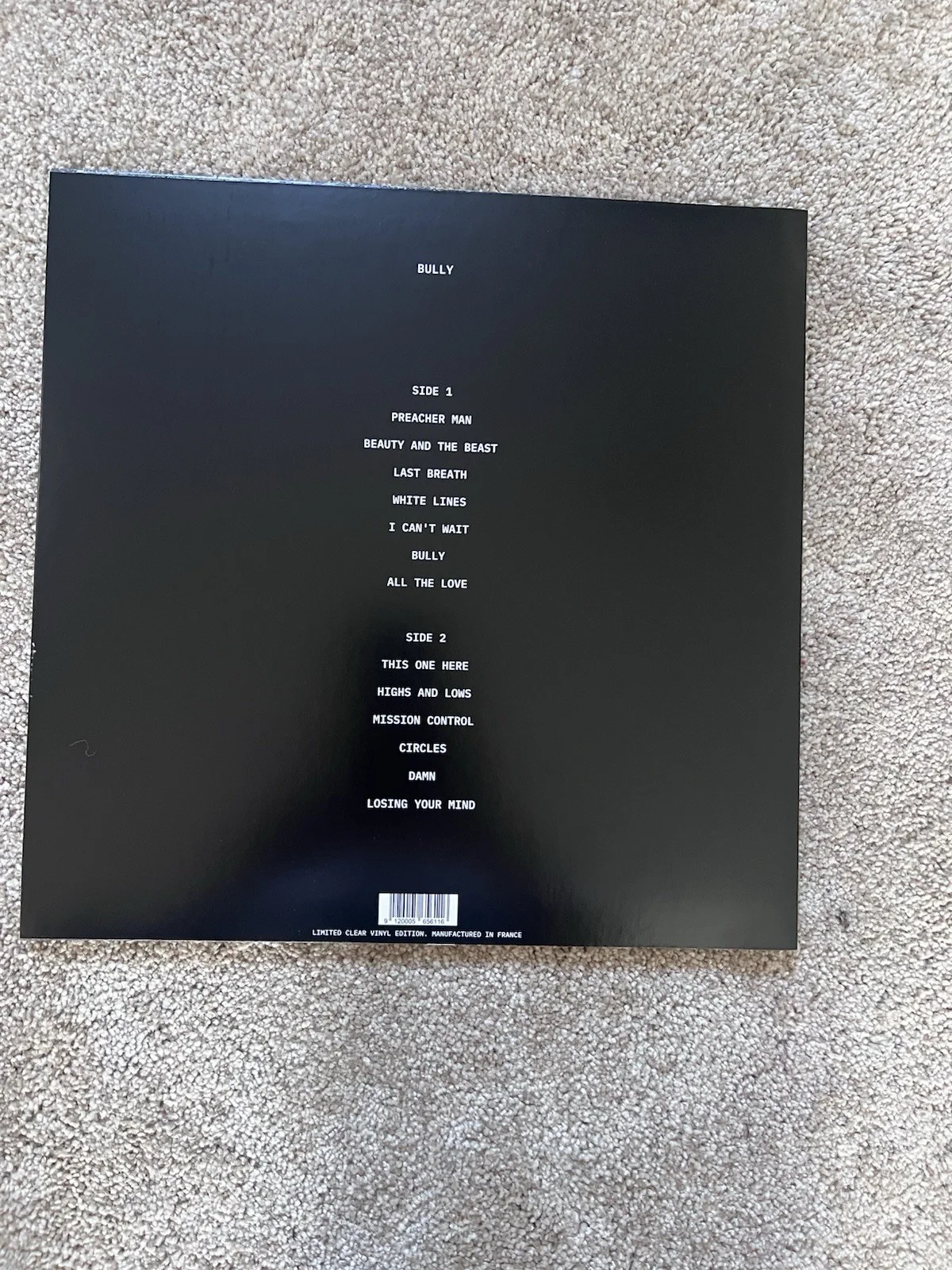 Kanye West Ye Bully Vinyl - Signed/Autographed, image 3
