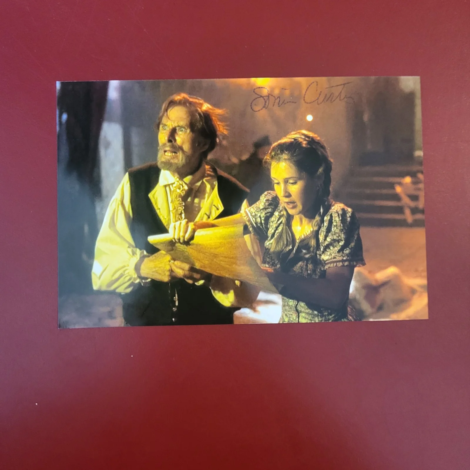 Sonia Curtis — Sonia Curtis As Peasant Gil The Monster Squad Hand Signed 4x6 Autograph L
