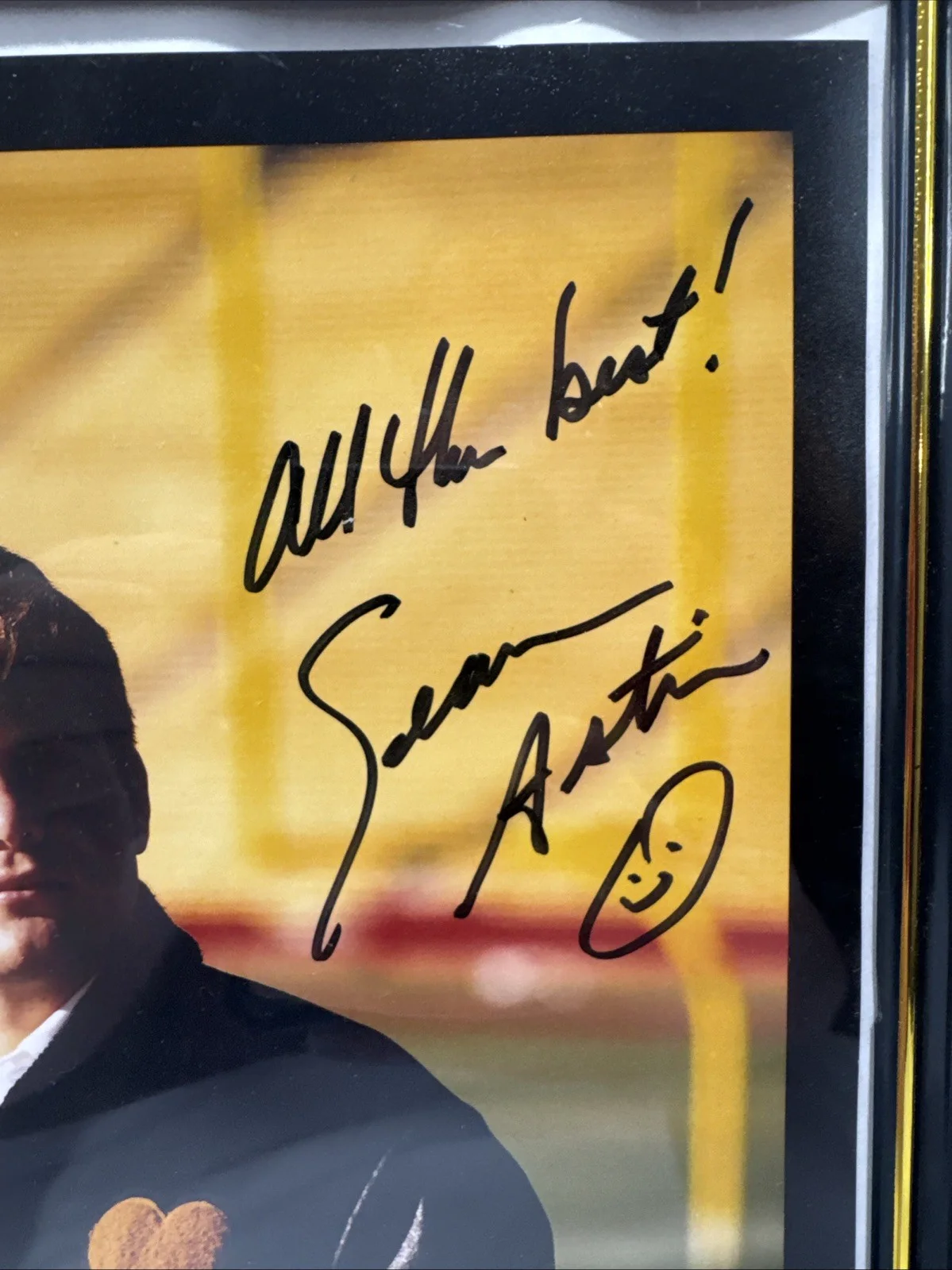 Sean Astin Rudy Ruettiger — Sean Astin & Rudy Ruettiger autographed signed 8x10 photo Rudy, изображение 2