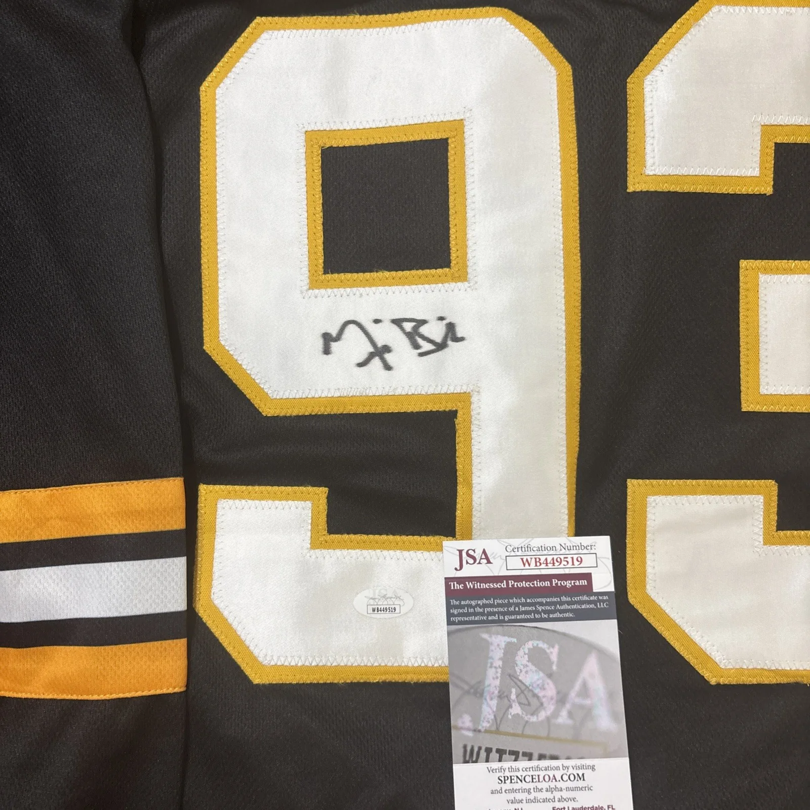 Michael Biehn — Michael Biehn Autographed Signed Custom XL Jersey - Tombstone - JSA, изображение 2