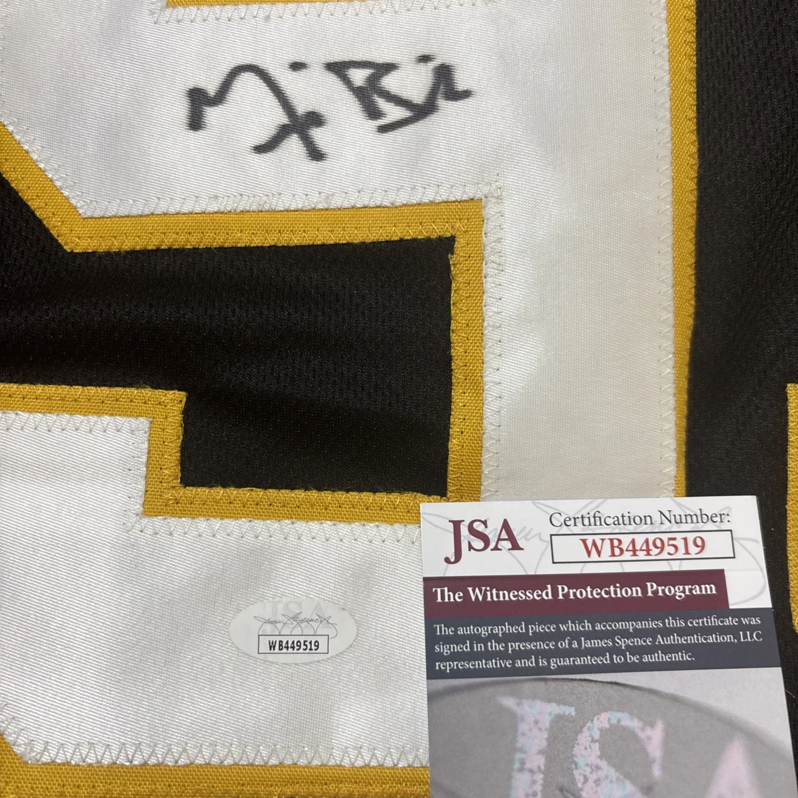 Michael Biehn — Michael Biehn Autographed Signed Custom XL Jersey - Tombstone - JSA, изображение 3