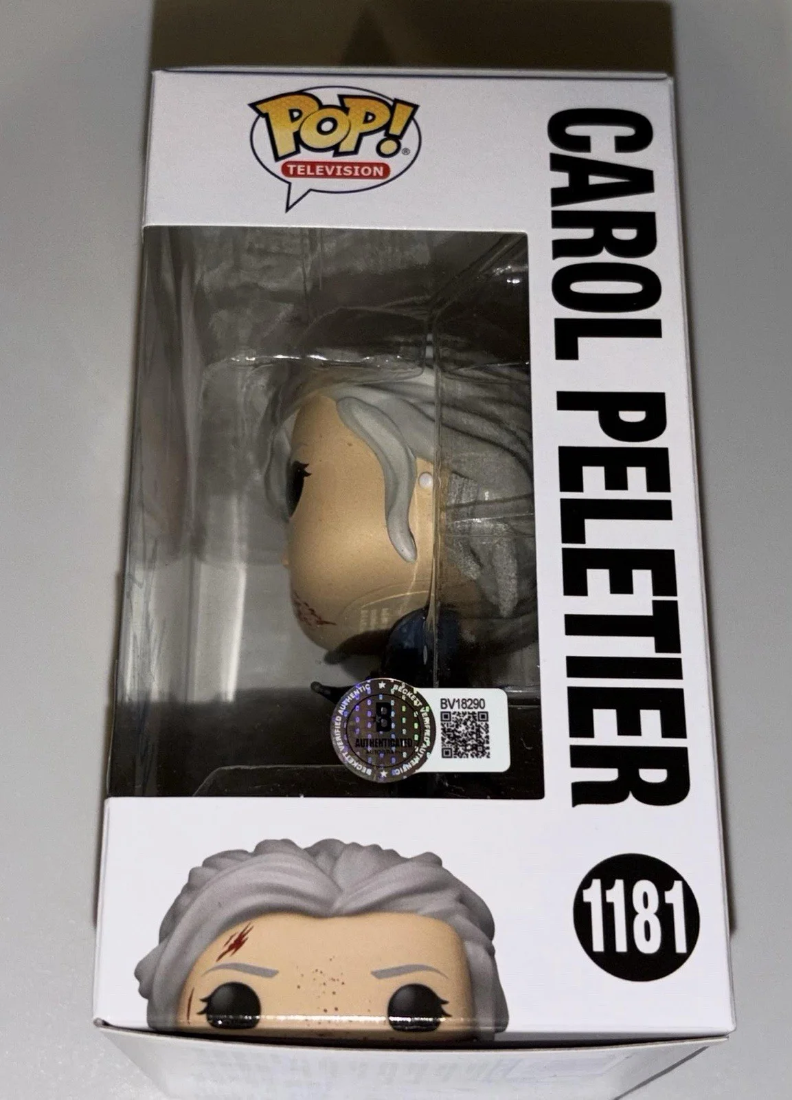 Melissa McBride Signed Carol The Walking Dead Funko BAS Beckett, image 2