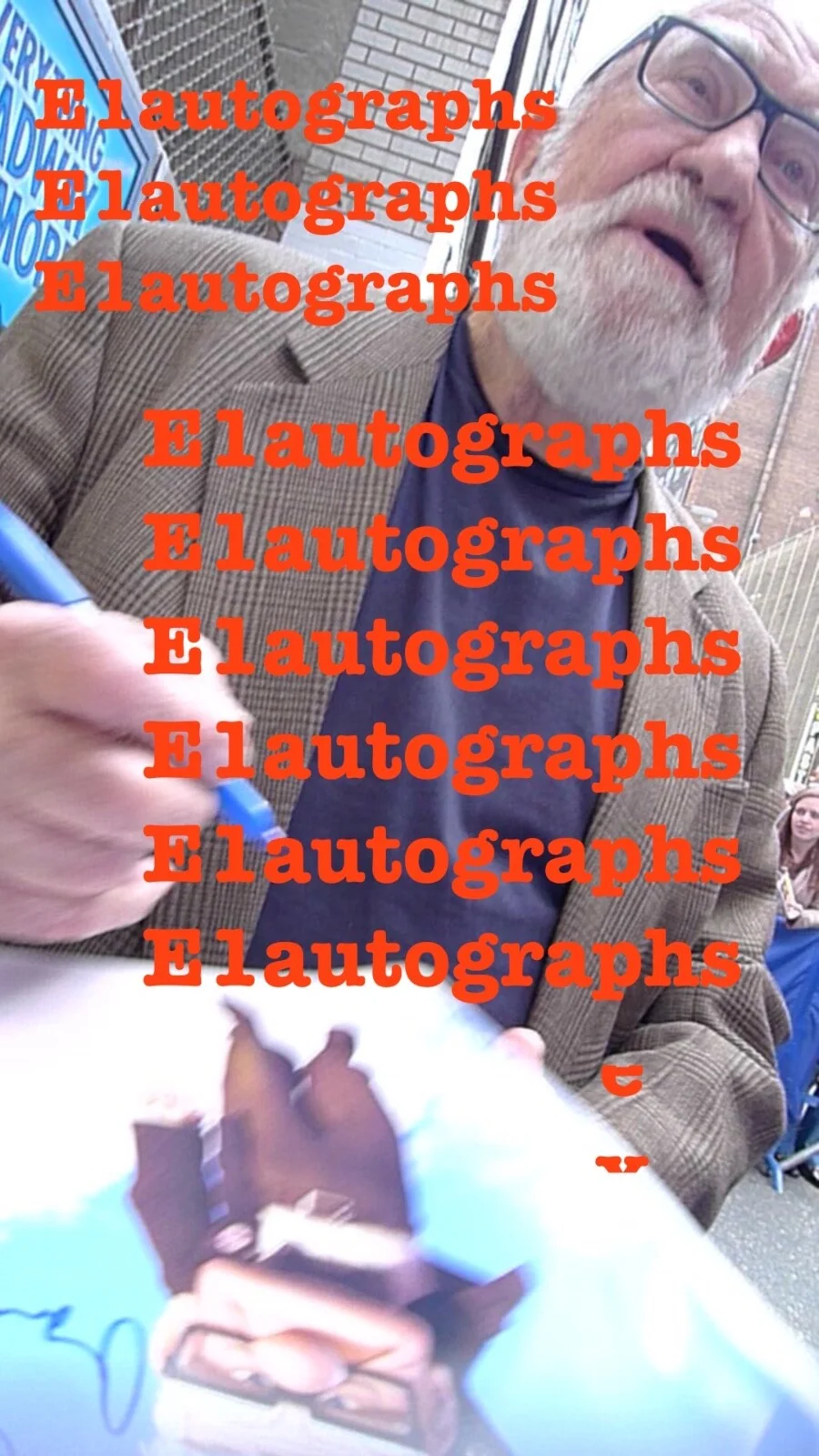 Ed Asner — Ed Asner signed 8x10 photo - Photo Proof. Disney Pixar' UP. Rare Inscription, изображение 2