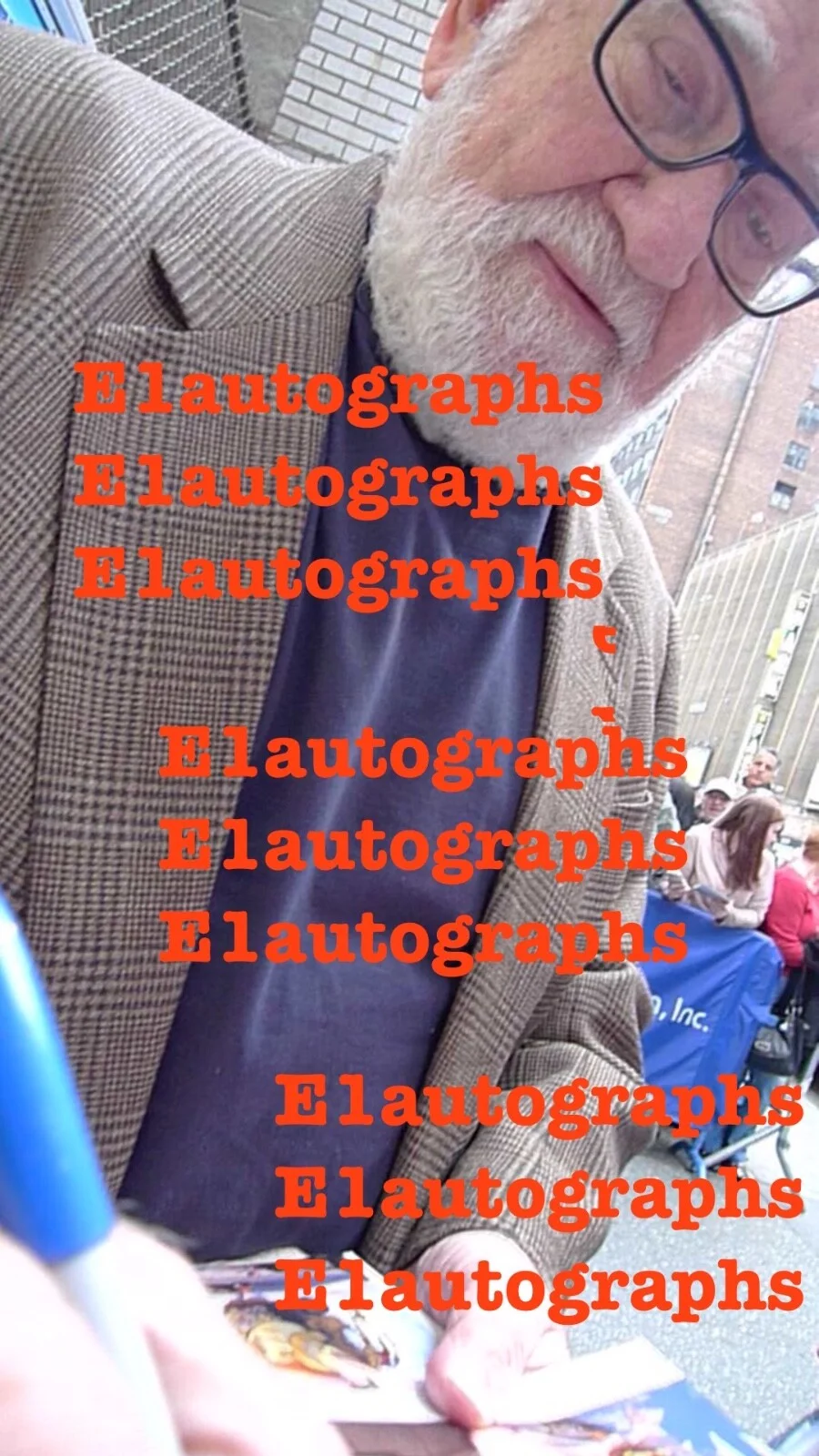 Ed Asner — Ed Asner signed 8x10 photo - Photo Proof. Disney Pixar' UP. Rare Inscription, изображение 3