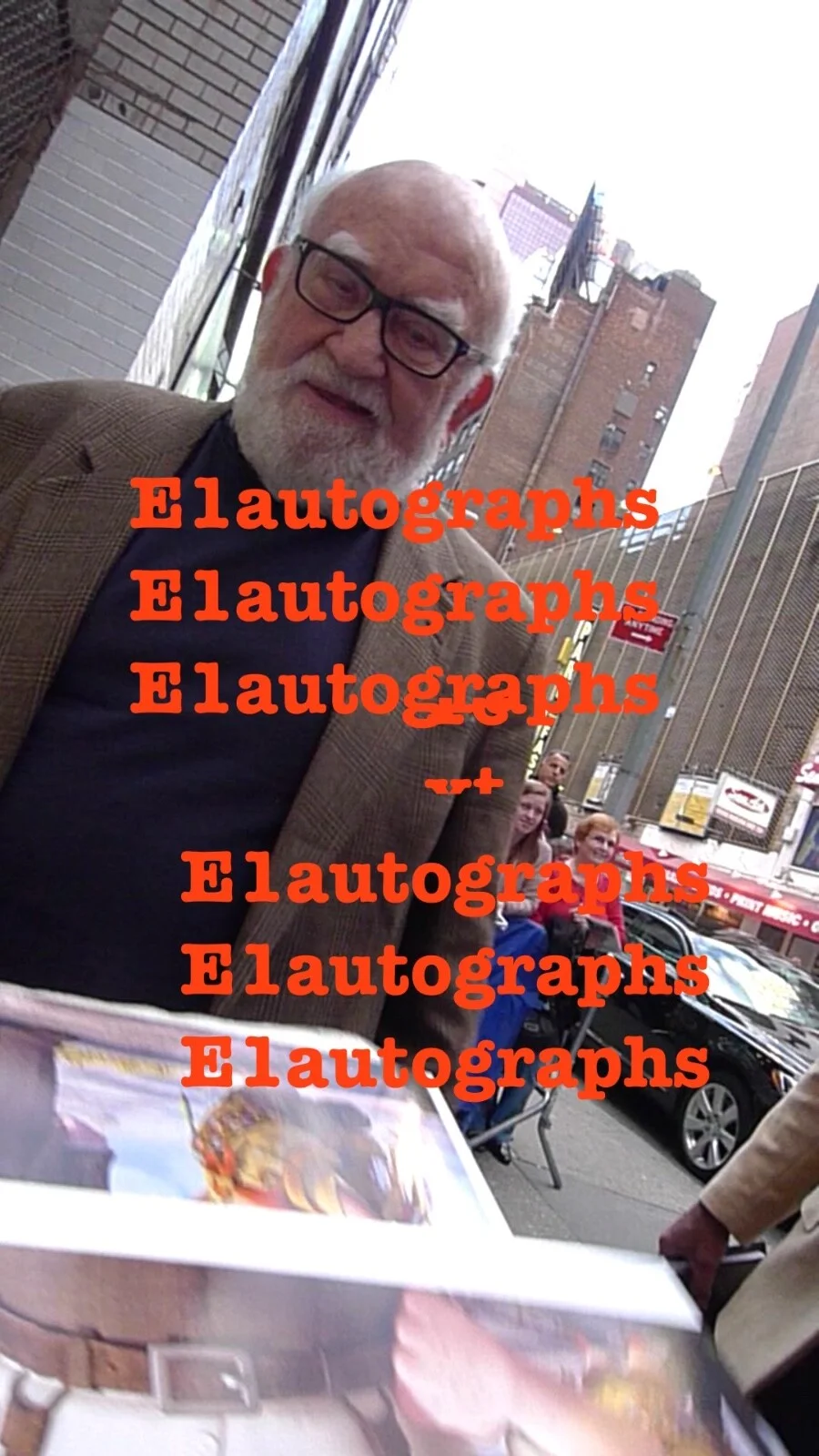 Ed Asner — Ed Asner signed 8x10 photo - Photo Proof. Disney Pixar' UP. Rare Inscription, изображение 2