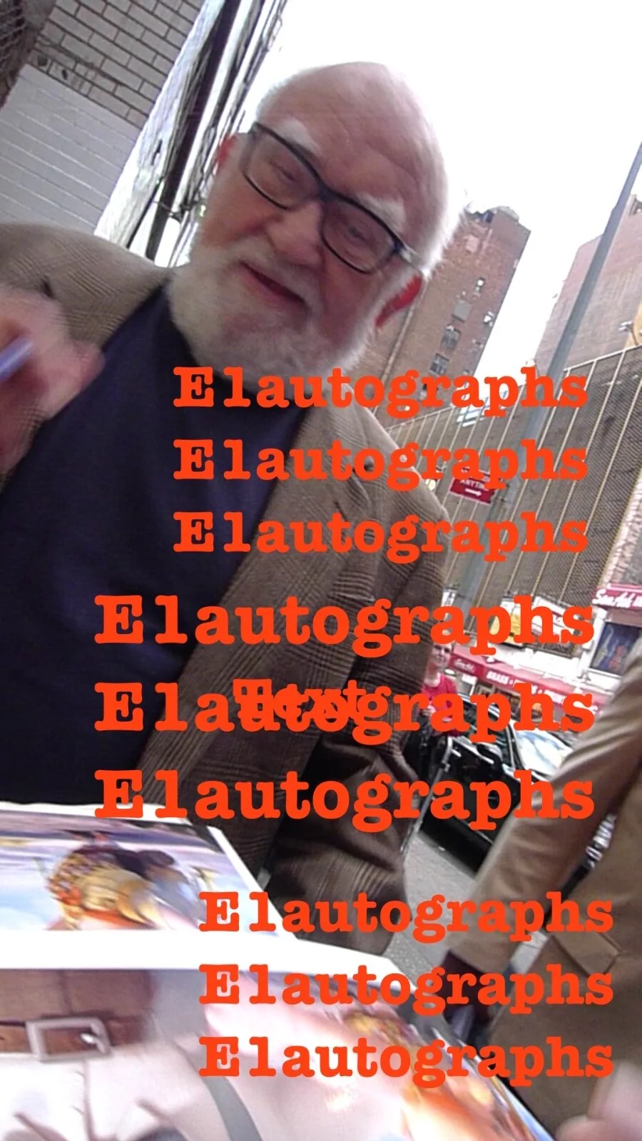 Ed Asner — Ed Asner signed 8x10 photo - Photo Proof. Disney Pixar' UP. Rare Inscription, изображение 3