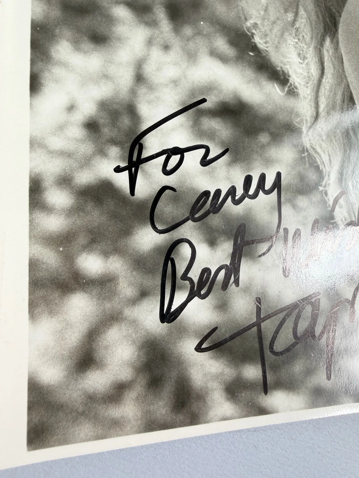 Tanya Roberts — TANYA ROBERTS Signed 8x9 Vintage Photo Authentic Autograph «Shena 1984”, image 5