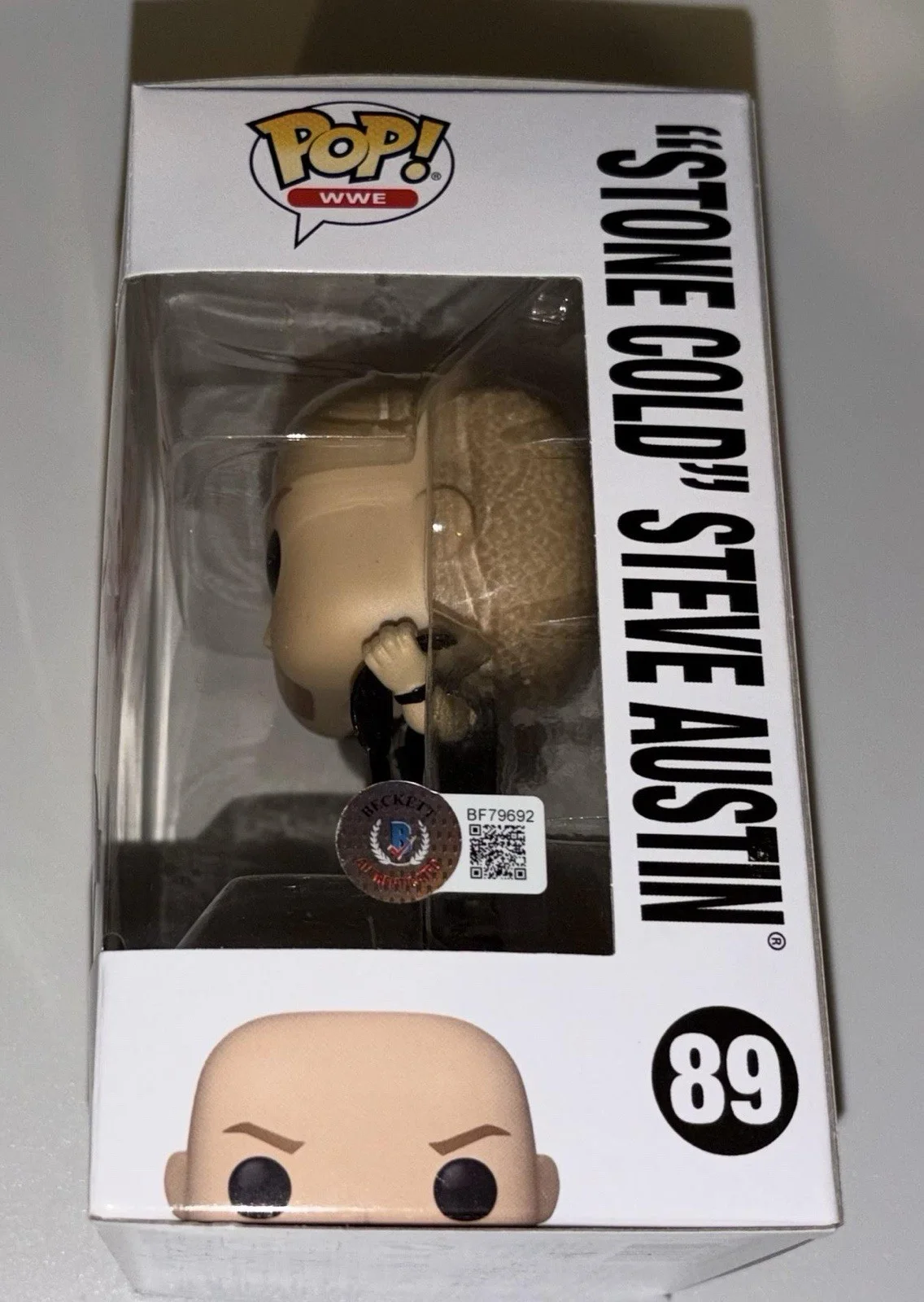 Stone Cold Steve Austin Signed WWE Funko Beckett BAS Wrestling wwf, изображение 2