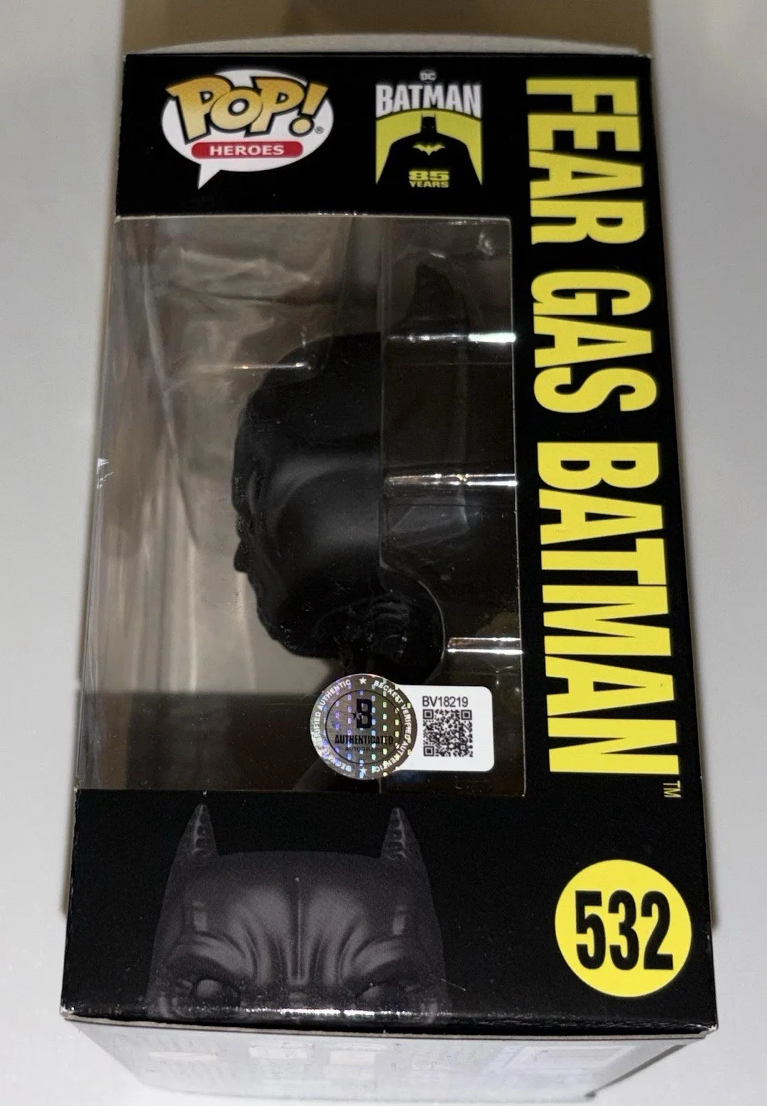 Christian Bale Signed Batman Funko Beckett BAS Dark Knight Gotham, изображение 2