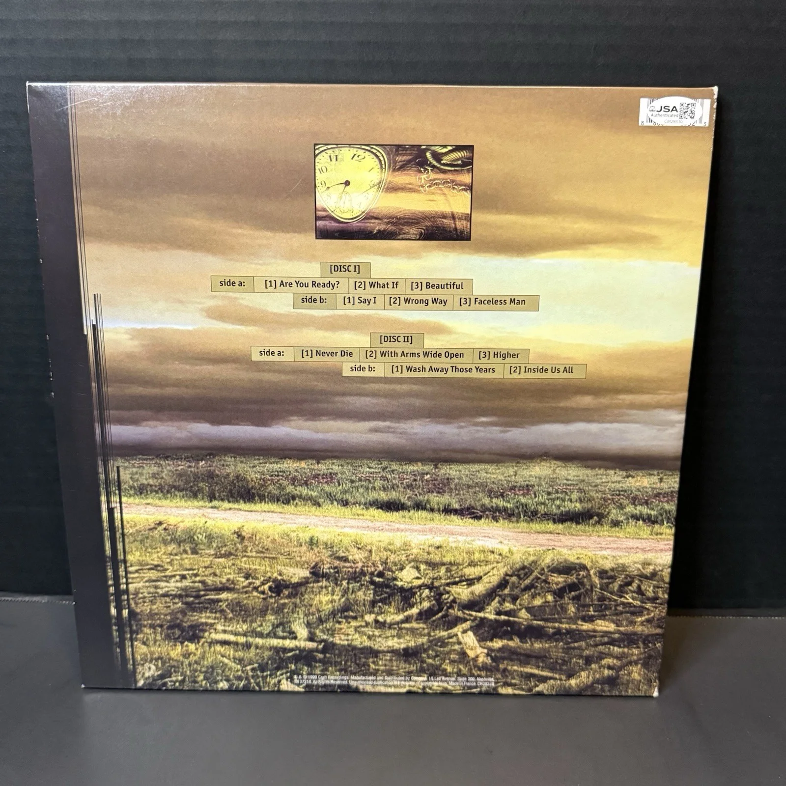 Creed Signed Human Clay Vinyl Autographed Album Full Band JSA COA Rock Band LP, изображение 5