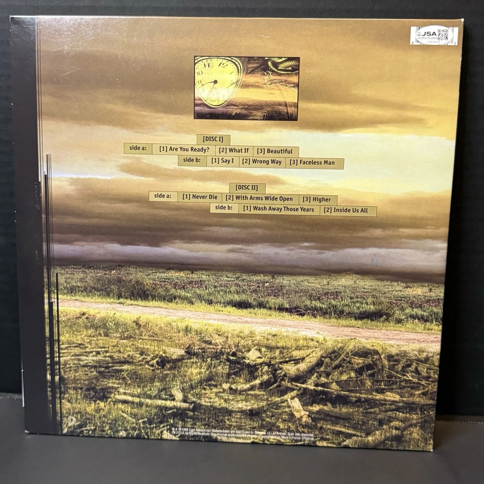 Creed Signed Human Clay Vinyl Autographed Album Full Band JSA COA Rock Band LP, изображение 5